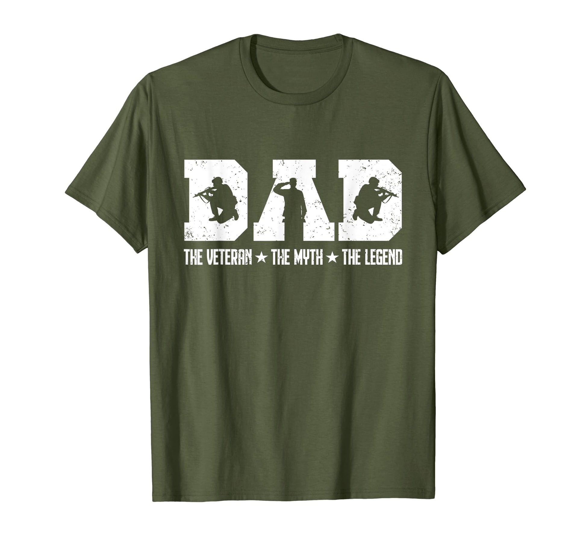 Dad Veteran Myth Legend Fathers Day T-Shirt - Streetwear Style for Adults - T-Shirt, Sweatshirt, Hoodie