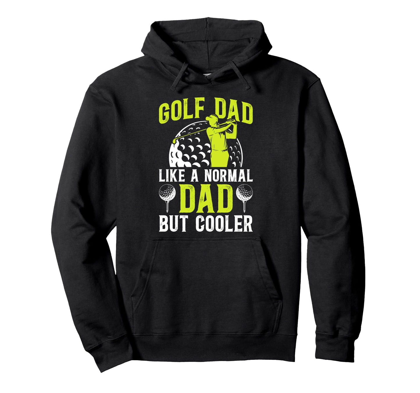 Golf Dad Golf Player Dad Definition Hoodie - Trendy Graphic for Adults - T-Shirt, Sweatshirt, Hoodie