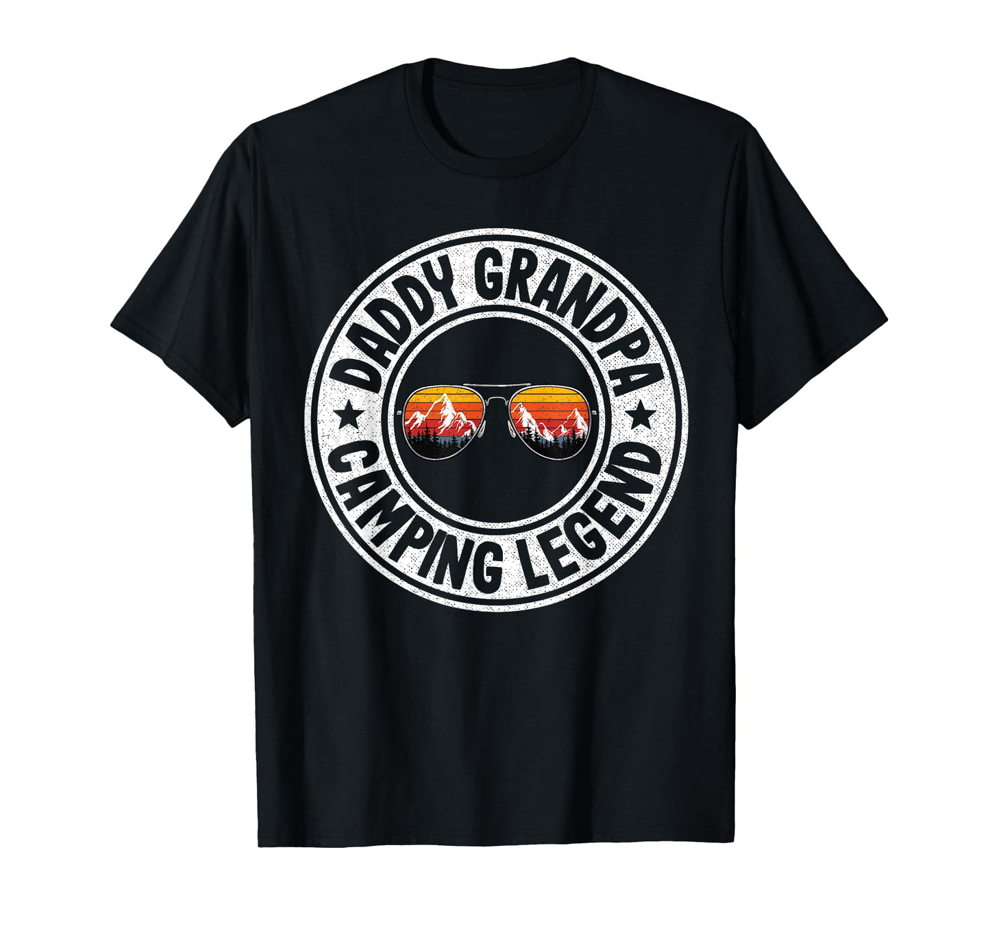 Daddy Grandpa Camping Legend Rv T-Shirt - Casual Everyday Wear Men Women - T-Shirt, Sweatshirt, Hoodie