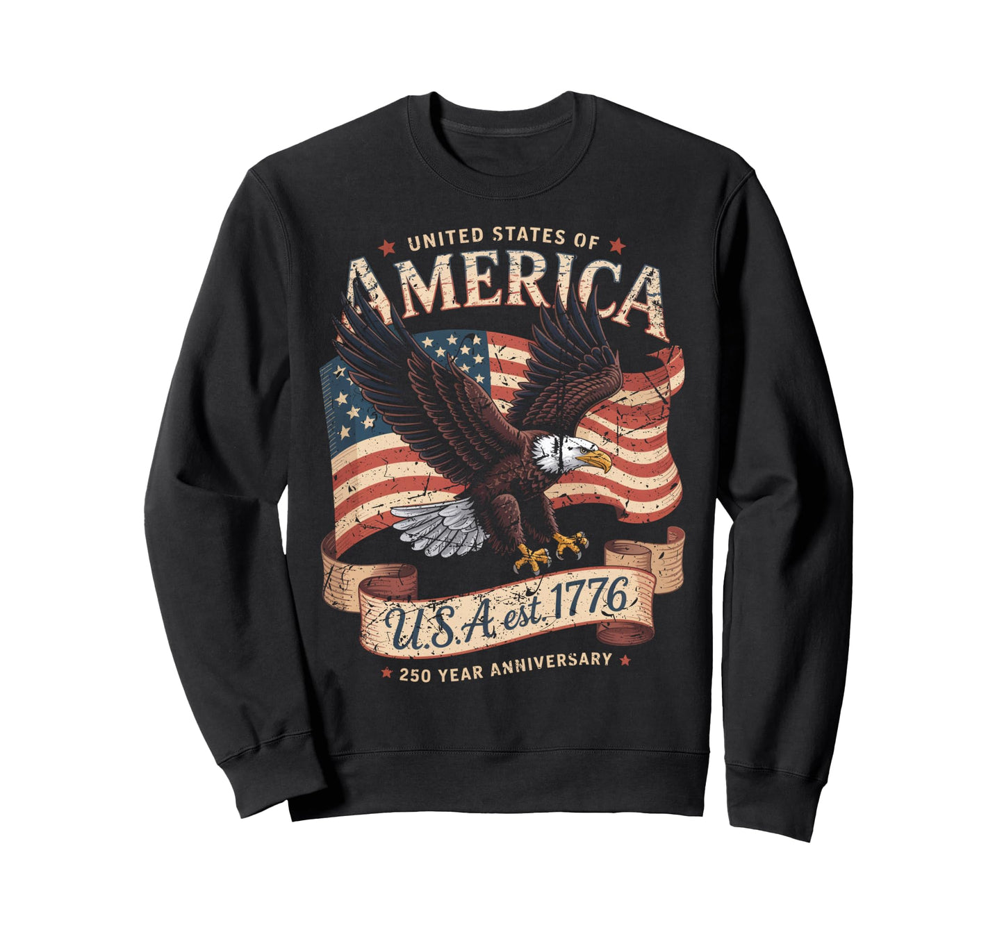 United States Anniversary American T-Shirt - Novelty Apparel for Adults - T-Shirt, Sweatshirt, Hoodie