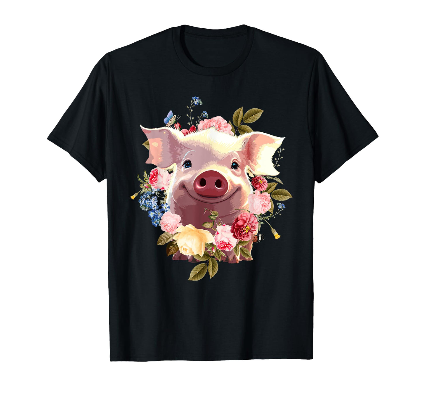 Pig Lover Art Unique Piggy Pig T-Shirt - Minimalist Print for Adults - T-Shirt, Sweatshirt, Hoodie