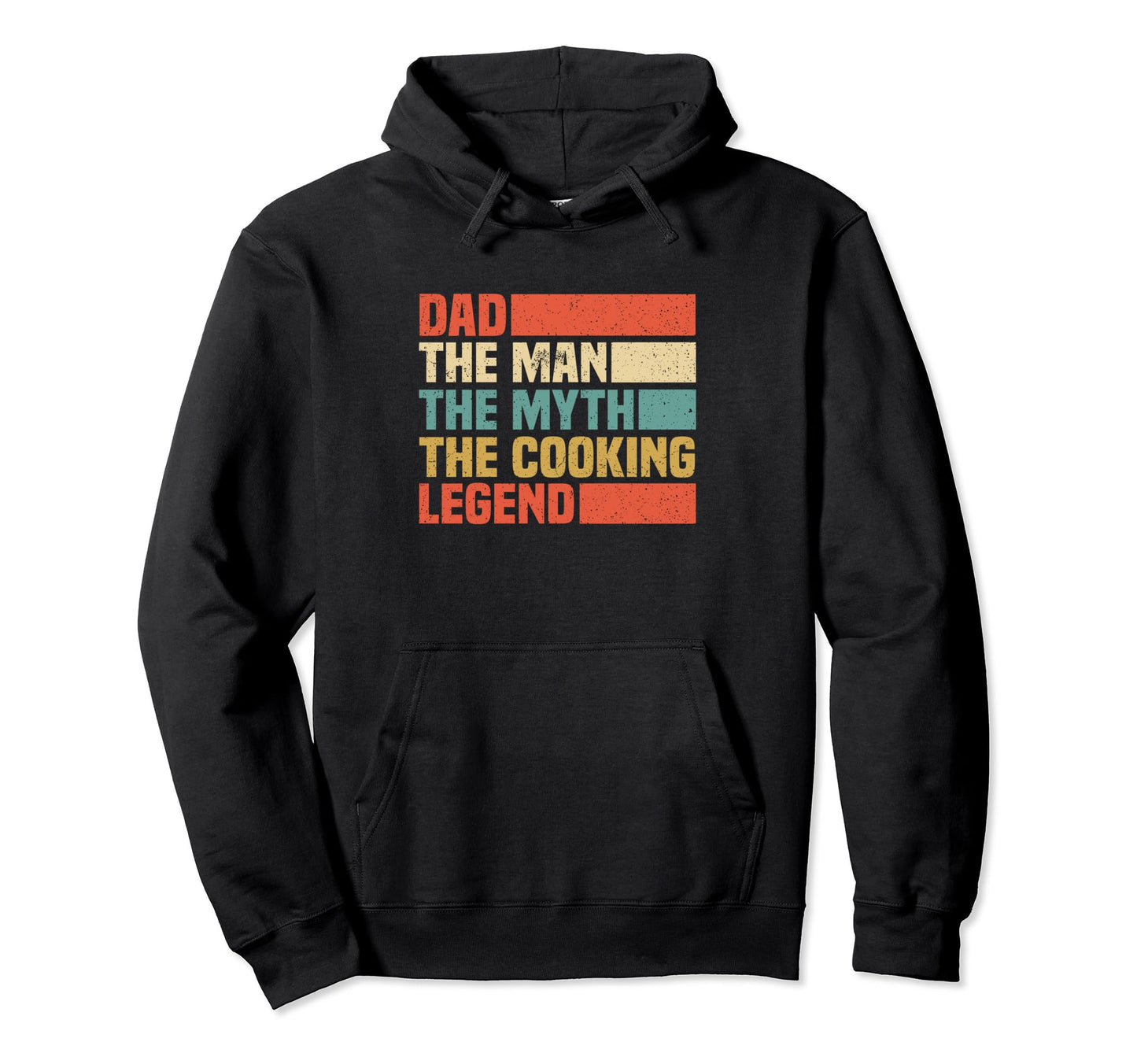 Funny Cooking Dad Myth Legend Chef Hoodie - Trendy Graphic Men Women - T-Shirt, Sweatshirt, Hoodie