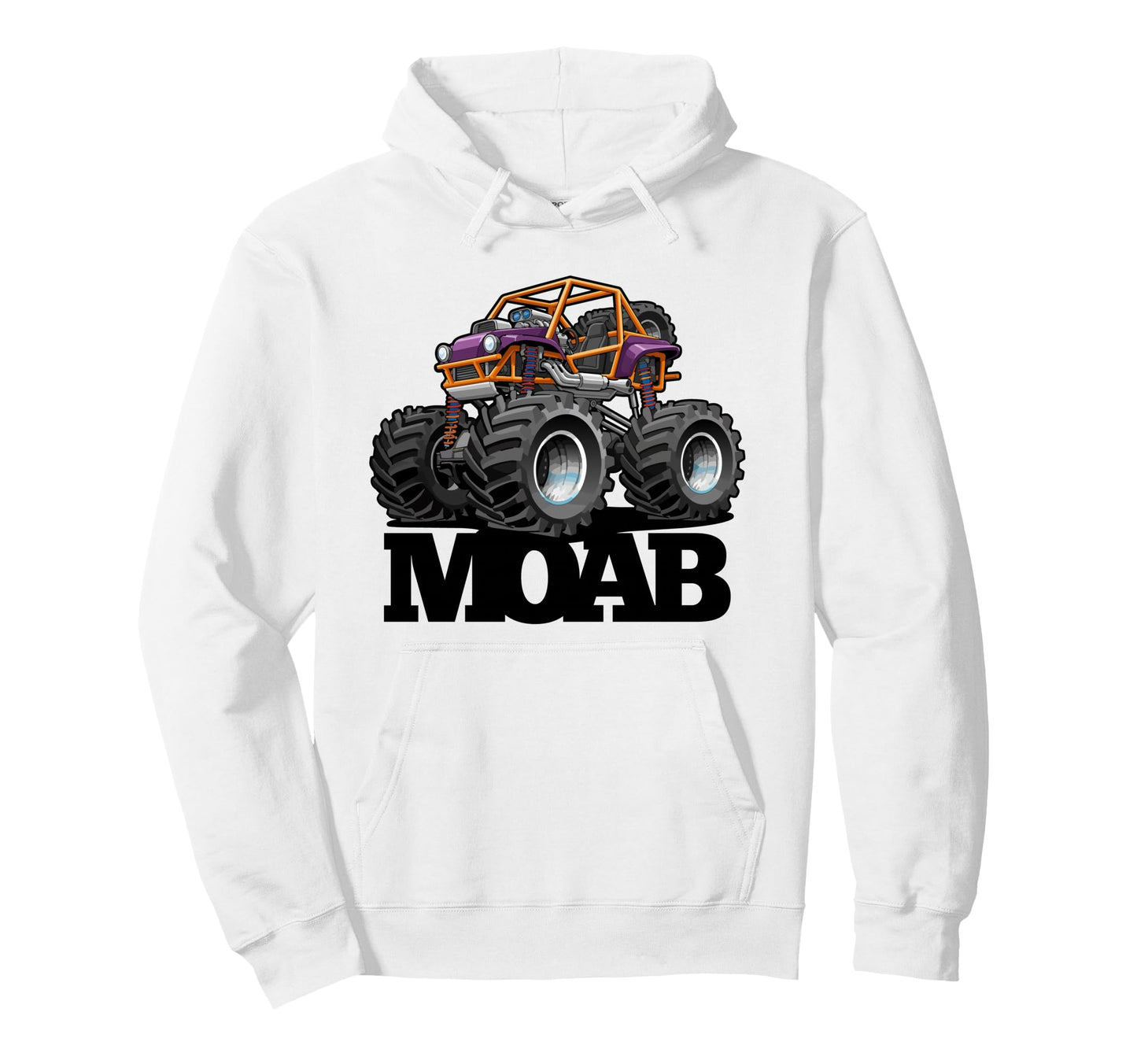 Moab Utah 4X4 Offroad Quad Atv Utv Cartoon Hoodie - Unique Graphic Unisex - T-Shirt, Sweatshirt, Hoodie