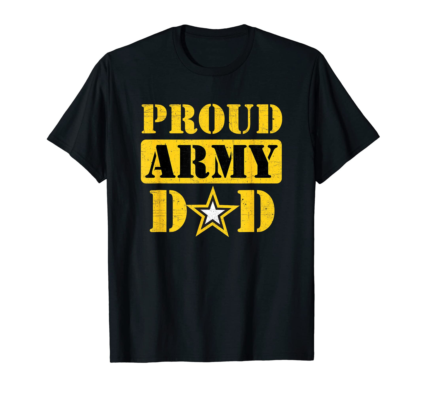 Proud Army Dad Patriotic Pride Supportive T-Shirt - Trendy Graphic Unisex - T-Shirt, Sweatshirt, Hoodie