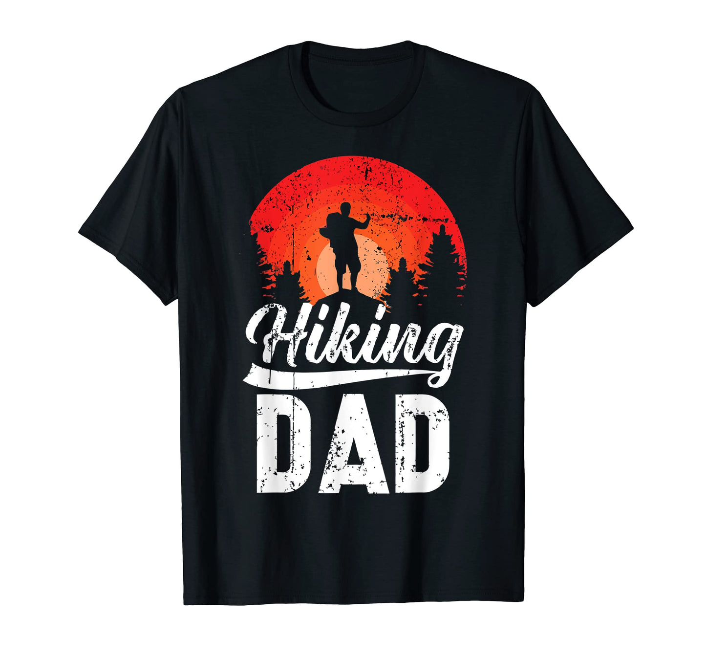 Mens Funny Hiking Dad Fathers Day T-Shirt - Aesthetic Graphic Unisex - T-Shirt, Sweatshirt, Hoodie