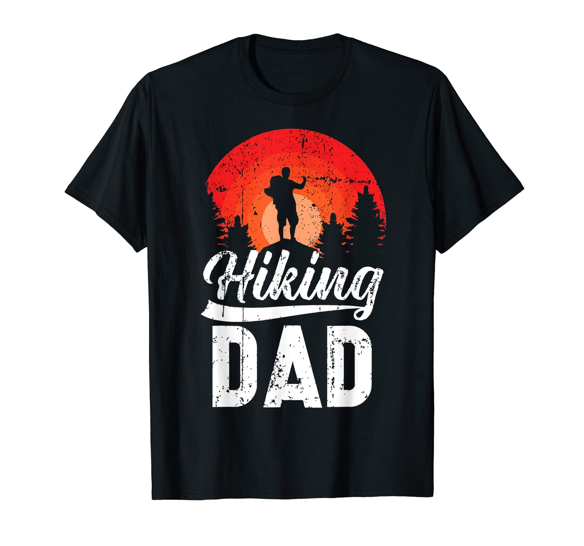 Mens Funny Hiking Dad Fathers Day T-Shirt - Aesthetic Graphic Unisex - T-Shirt, Sweatshirt, Hoodie