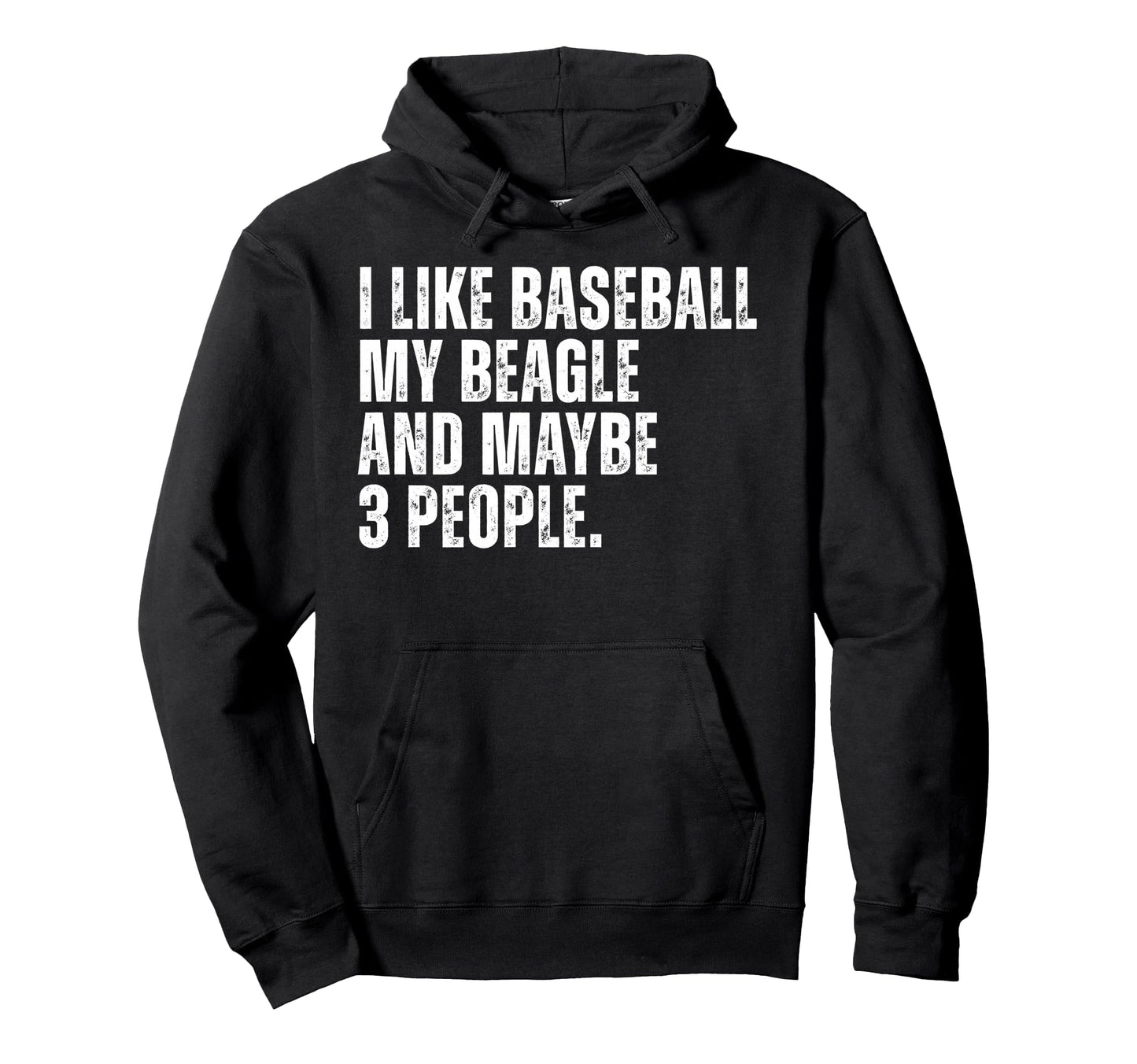 Beagle Dog Owner I Like Baseball Lover Hoodie - Custom Art Print Unisex - T-Shirt, Sweatshirt, Hoodie