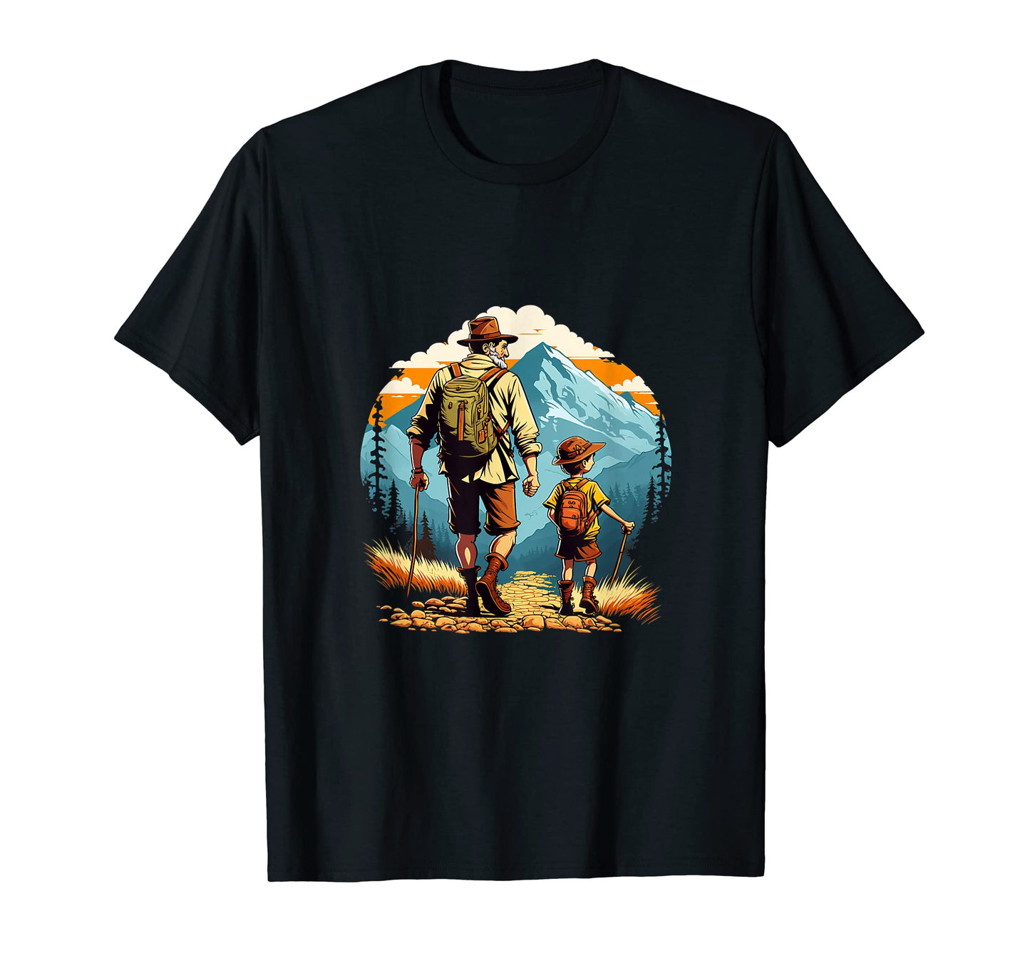 Mountain Travel Camping Adventure T-Shirt - Novelty Apparel Men Women - T-Shirt, Sweatshirt, Hoodie