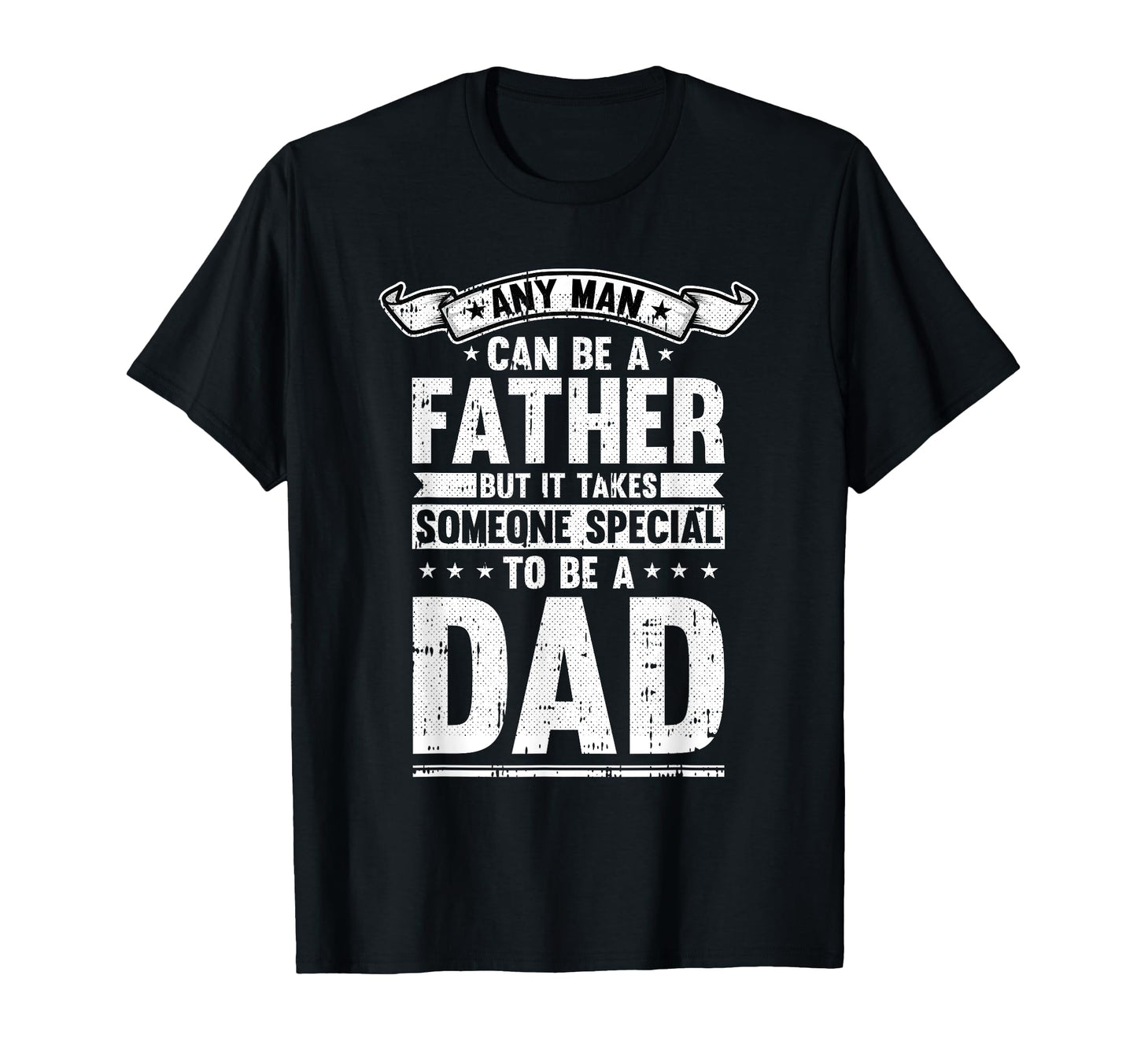 Any Can Be Father Fathers Day Papa T-Shirt - Minimalist Print Men Women - T-Shirt, Sweatshirt, Hoodie