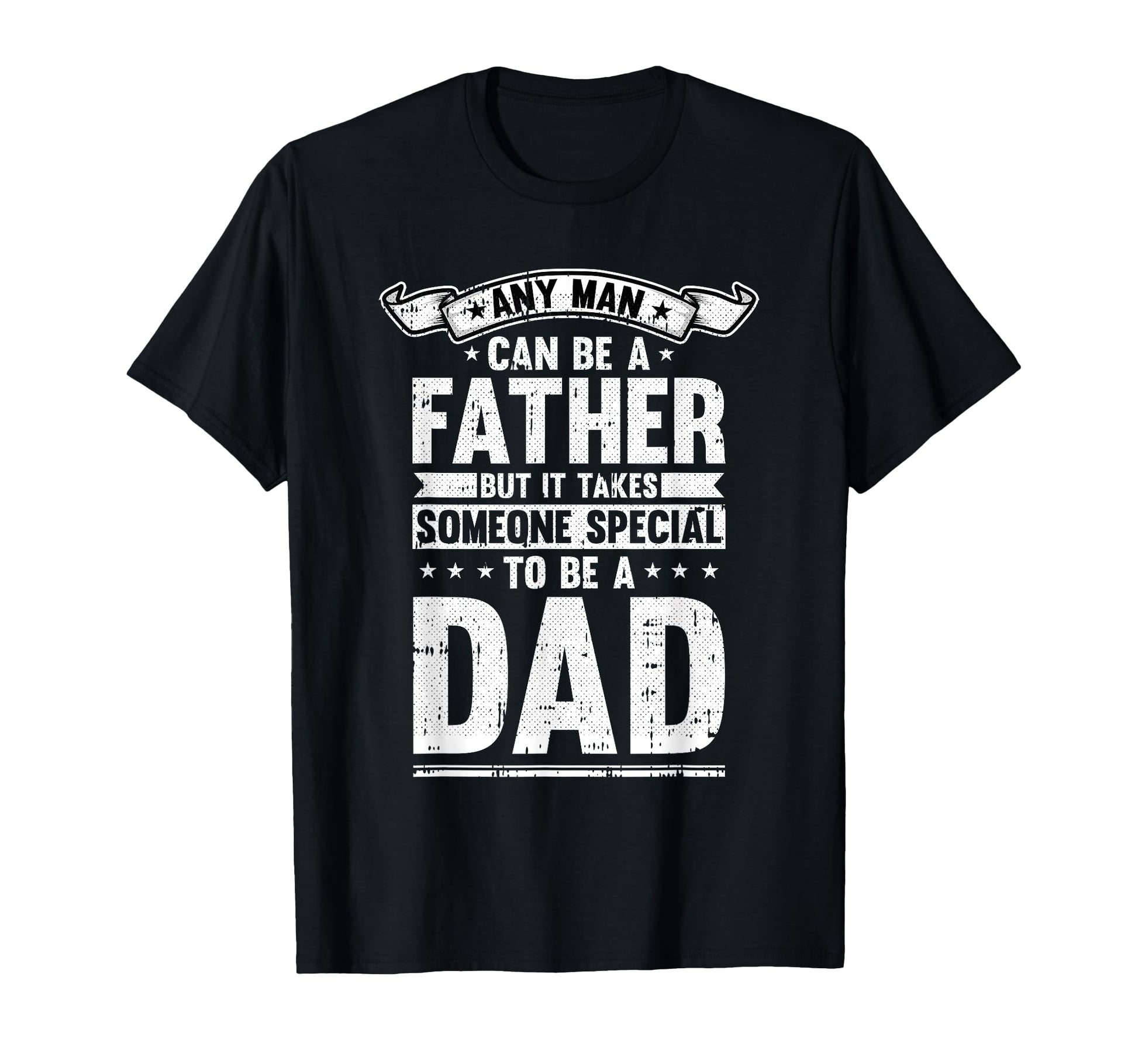 Any Can Be Father Fathers Day Papa T-Shirt - Minimalist Print Men Women - T-Shirt, Sweatshirt, Hoodie