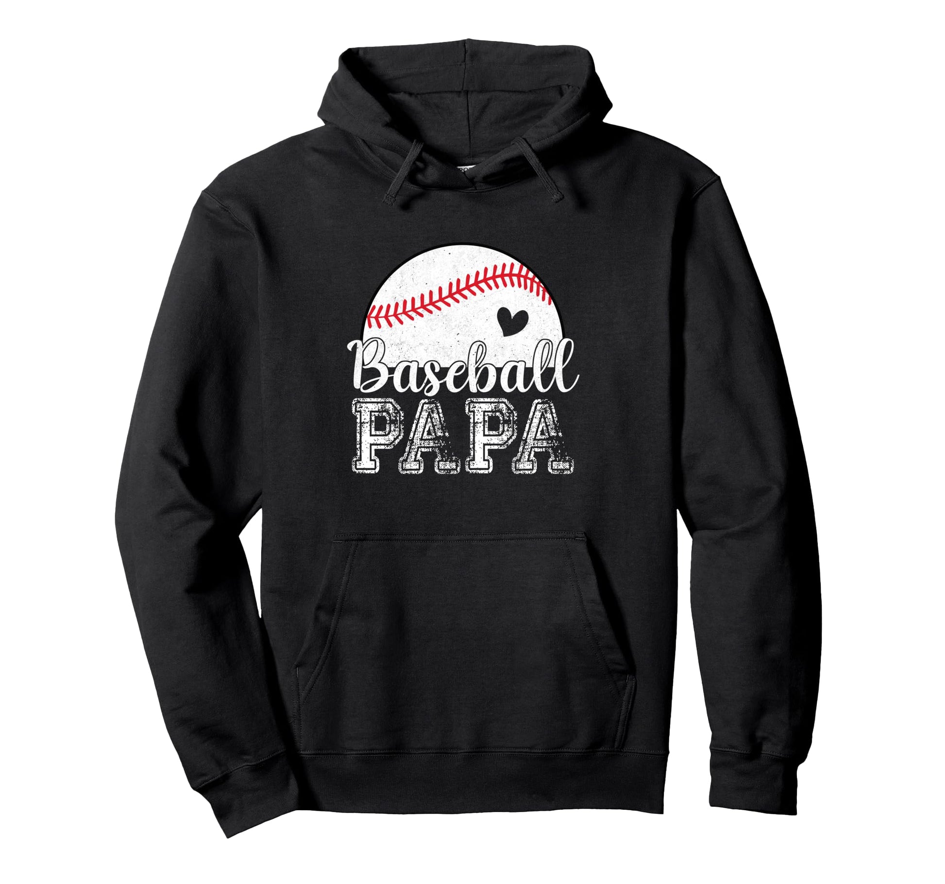 Baseball Papa Gifts Fathers Day Baseball Hoodie - Minimalist Print Unisex - T-Shirt, Sweatshirt, Hoodie