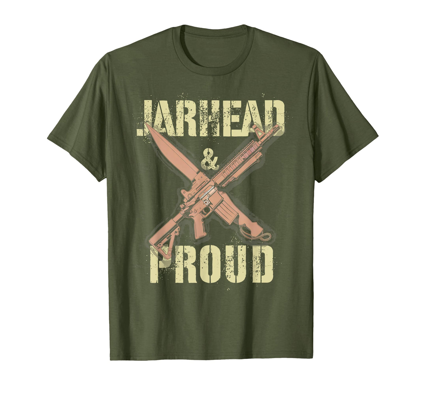 Jarhead Proud Proud Hero Dad Soldier T-Shirt - Novelty Apparel Men Women - T-Shirt, Sweatshirt, Hoodie