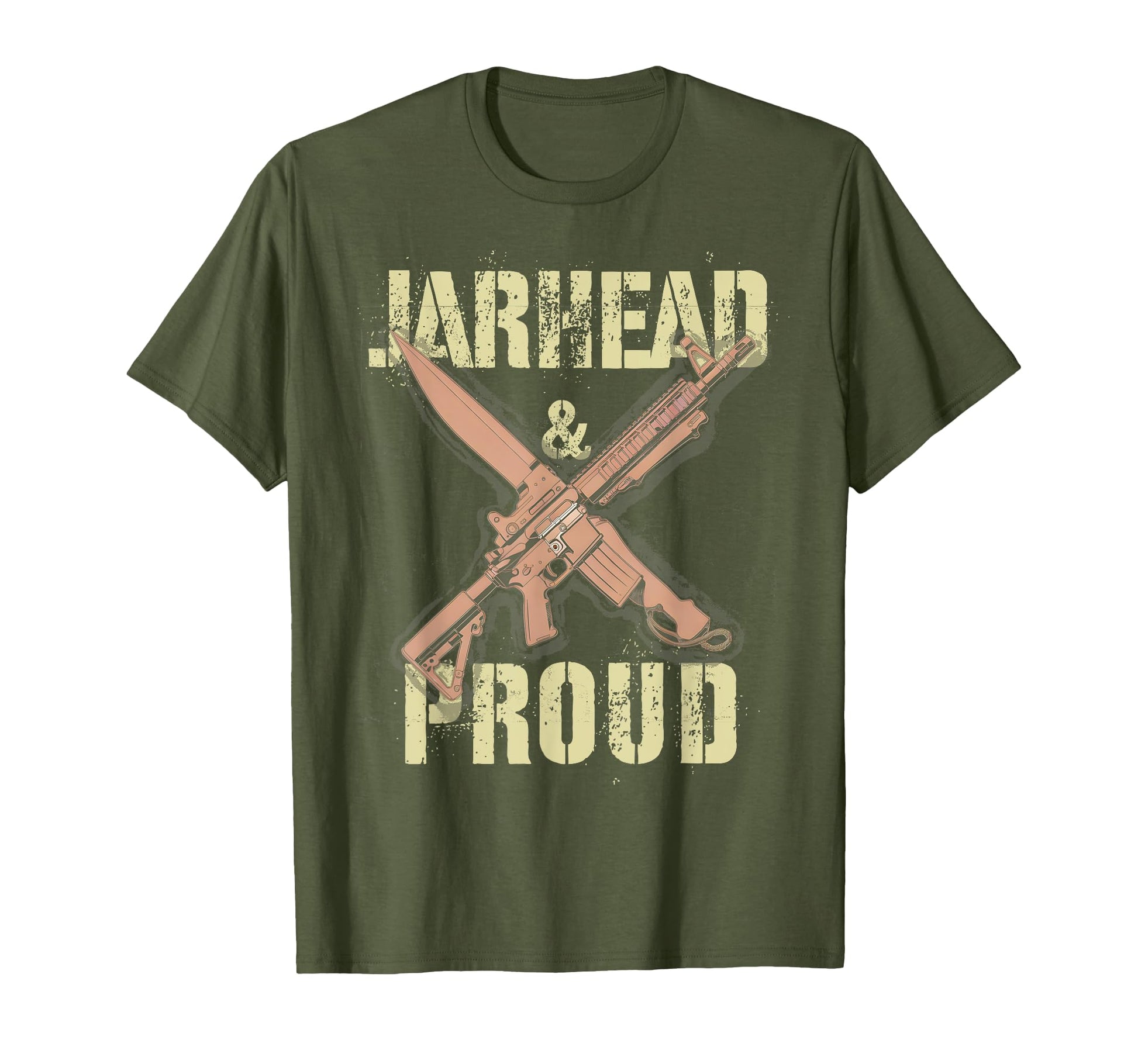 Jarhead Proud Proud Hero Dad Soldier T-Shirt - Novelty Apparel Men Women - T-Shirt, Sweatshirt, Hoodie