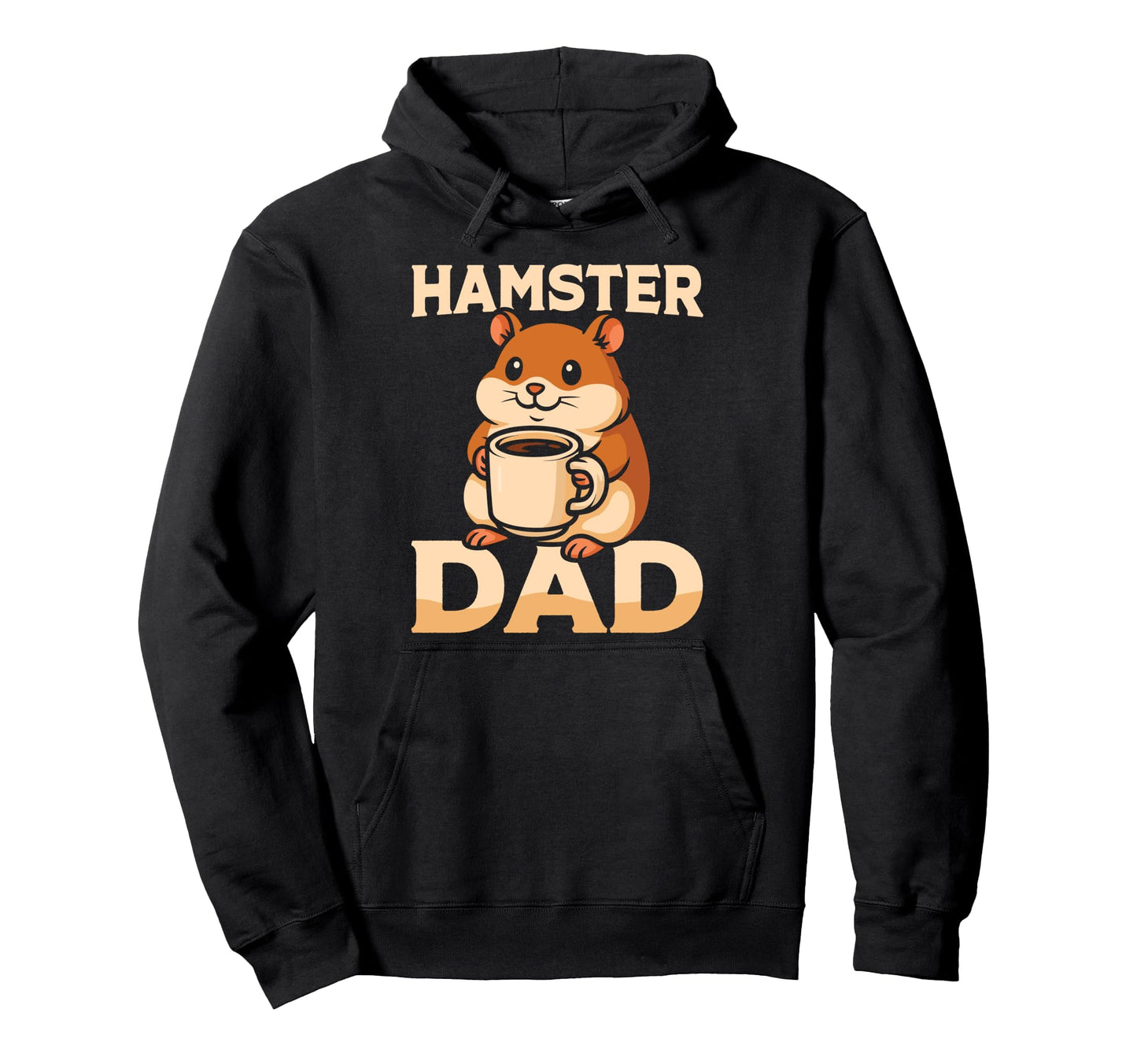 Hamster Dad Father Hamster Dad Hoodie - Trendy Graphic for Adults - T-Shirt, Sweatshirt, Hoodie