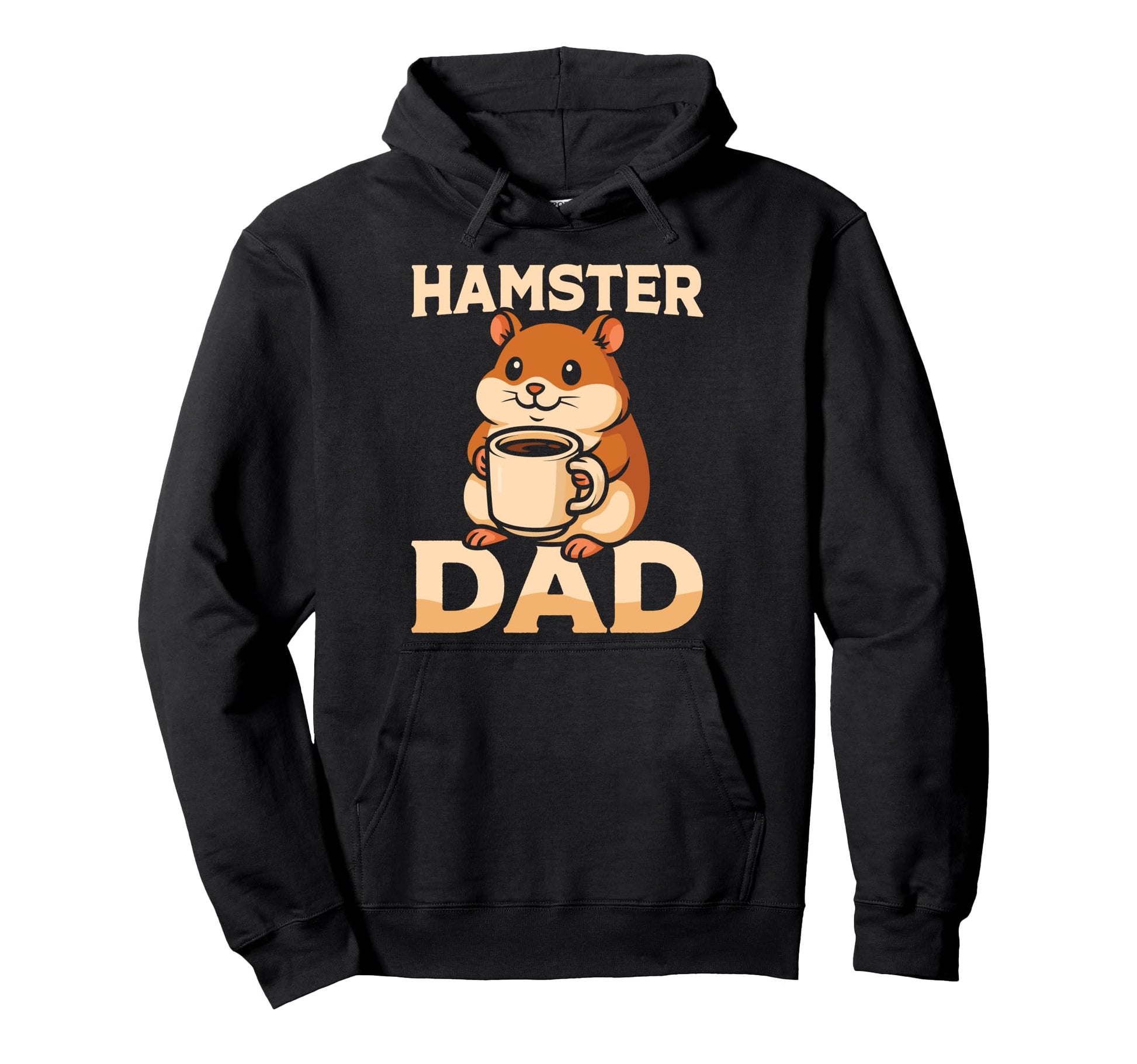 Hamster Dad Father Hamster Dad Hoodie - Trendy Graphic for Adults - T-Shirt, Sweatshirt, Hoodie