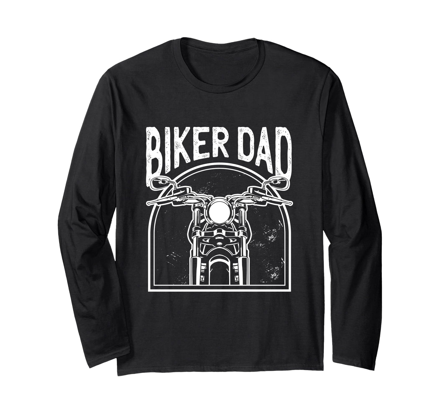 Biker Dad Motorcycle Birthday Hoodie - Trendy Graphic Unisex - T-Shirt, Sweatshirt, Hoodie