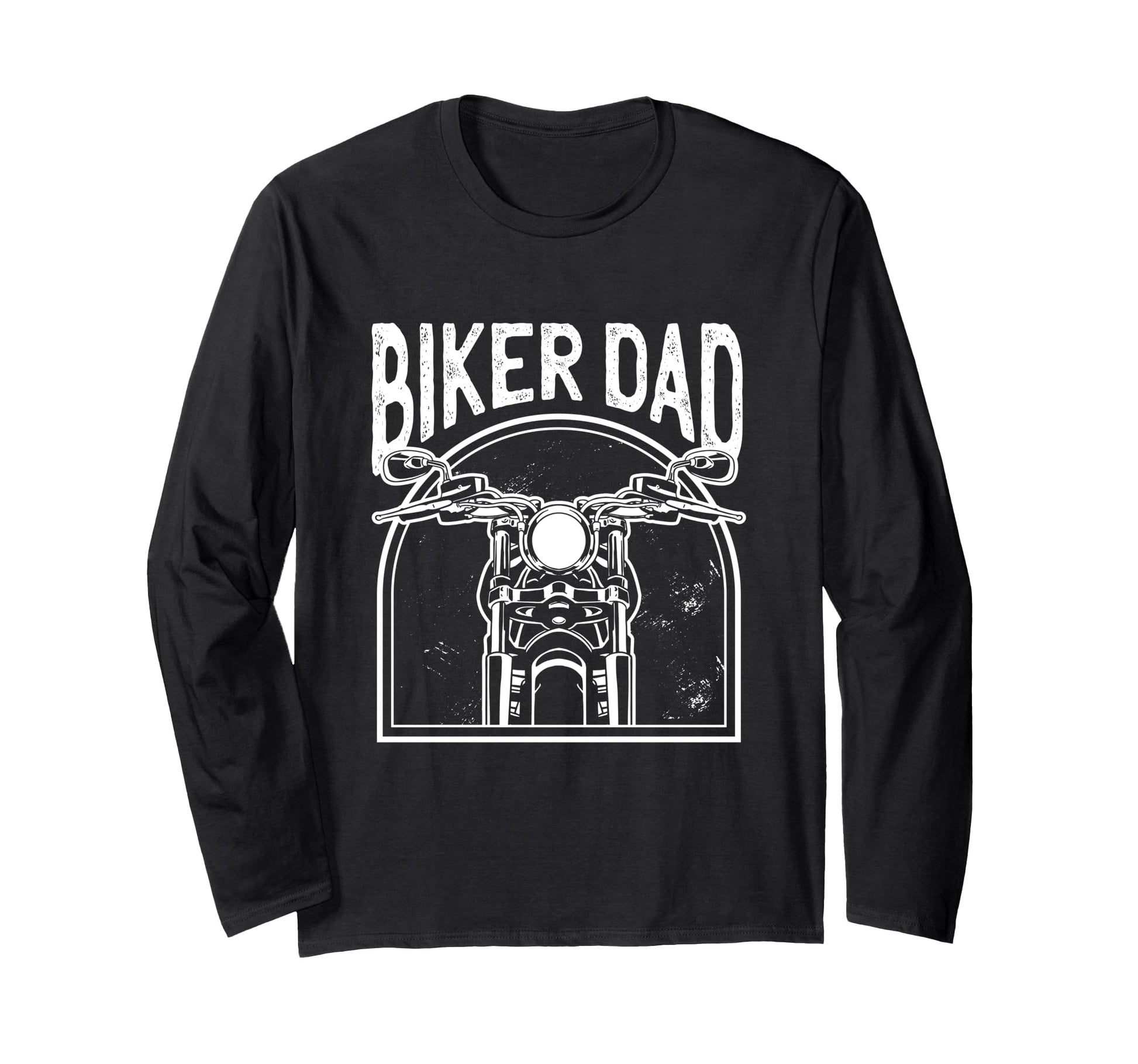 Biker Dad Motorcycle Birthday Hoodie - Trendy Graphic Unisex - T-Shirt, Sweatshirt, Hoodie