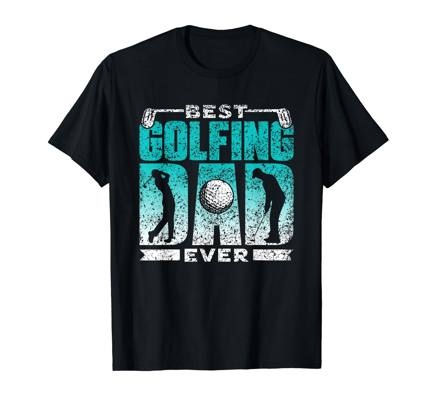 Best Golfing Dad Ever Golf Daddy T-Shirt - Minimalist Print for Adults - T-Shirt, Sweatshirt, Hoodie