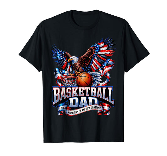 American Flag Basketball Patriotic Us T-Shirt - Novelty Apparel for Adults - T-Shirt, Sweatshirt, Hoodie