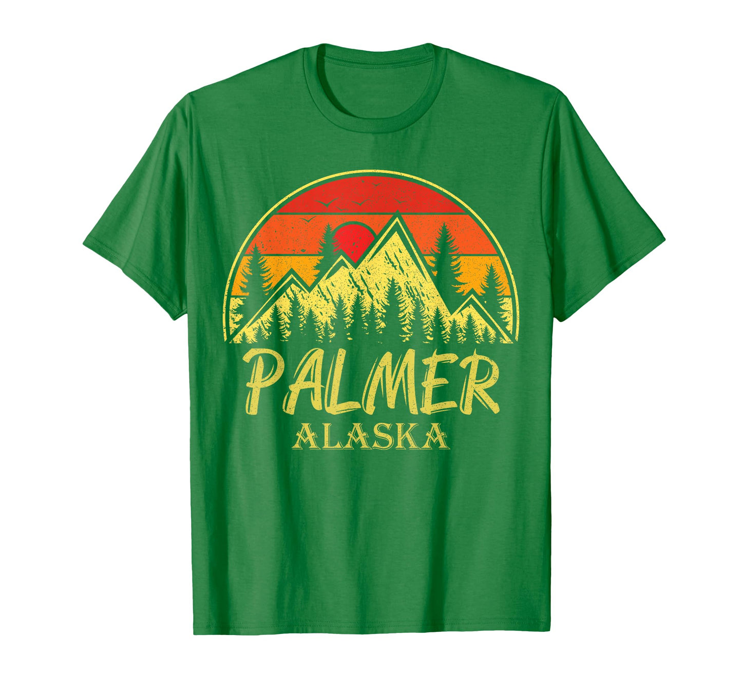 Palmer Alaska Ak Mountains Hike Hiking T-Shirt - Novelty Apparel Unisex - T-Shirt, Sweatshirt, Hoodie