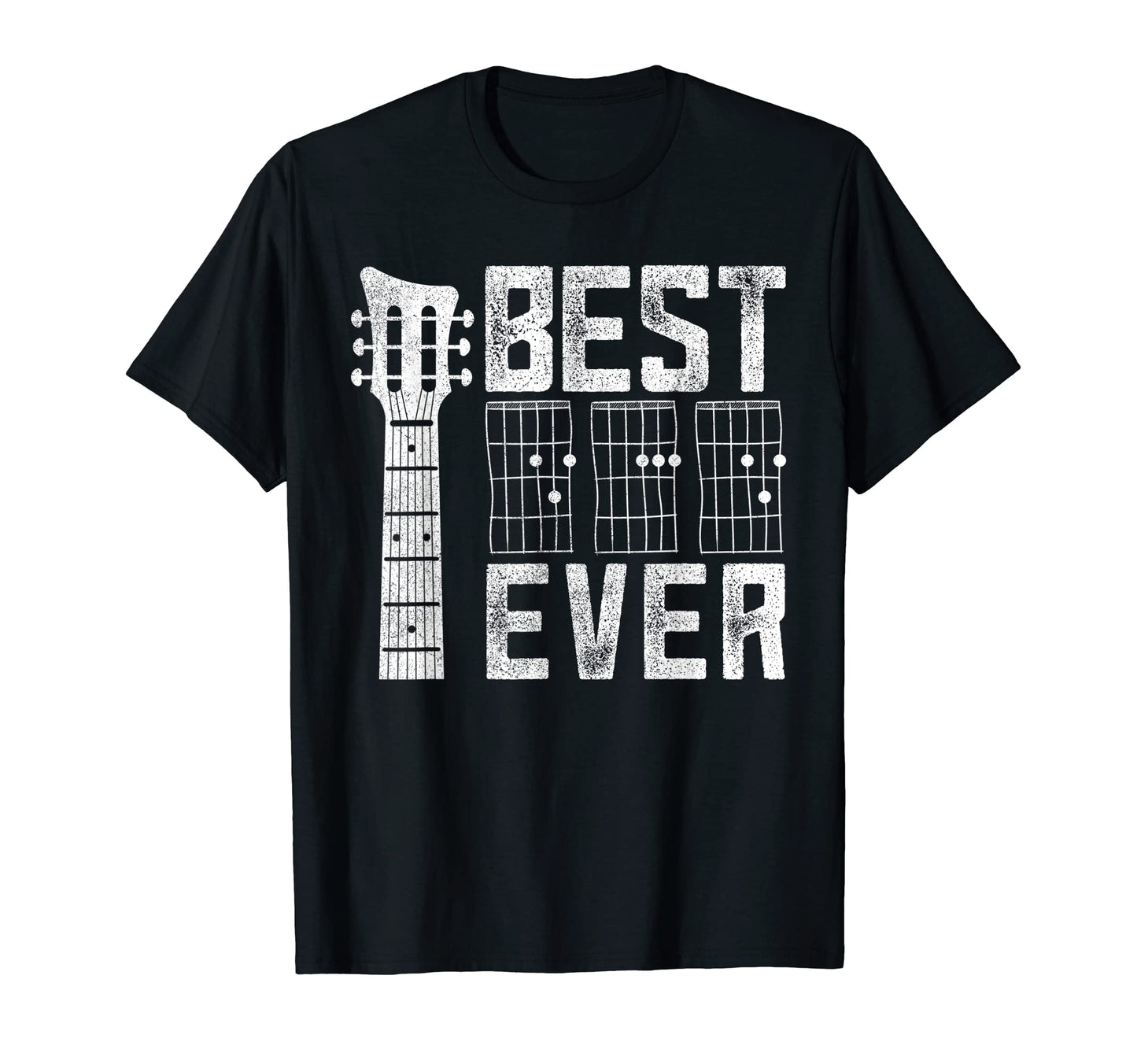 Best Dad Fathers Day Musician Guitar T-Shirt - Novelty Apparel for Adults - T-Shirt, Sweatshirt, Hoodie