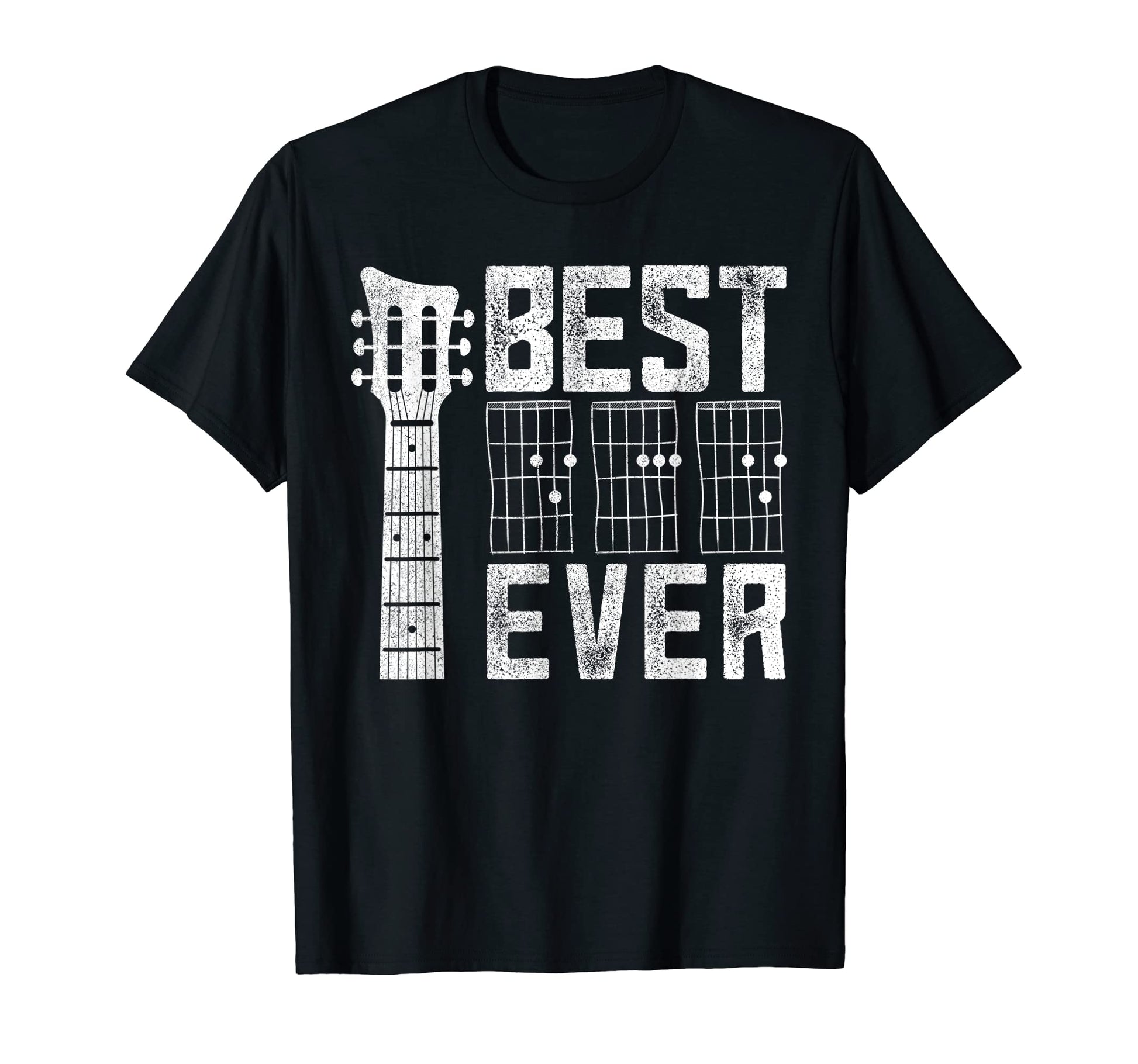 Best Dad Fathers Day Musician Guitar T-Shirt - Novelty Apparel for Adults - T-Shirt, Sweatshirt, Hoodie