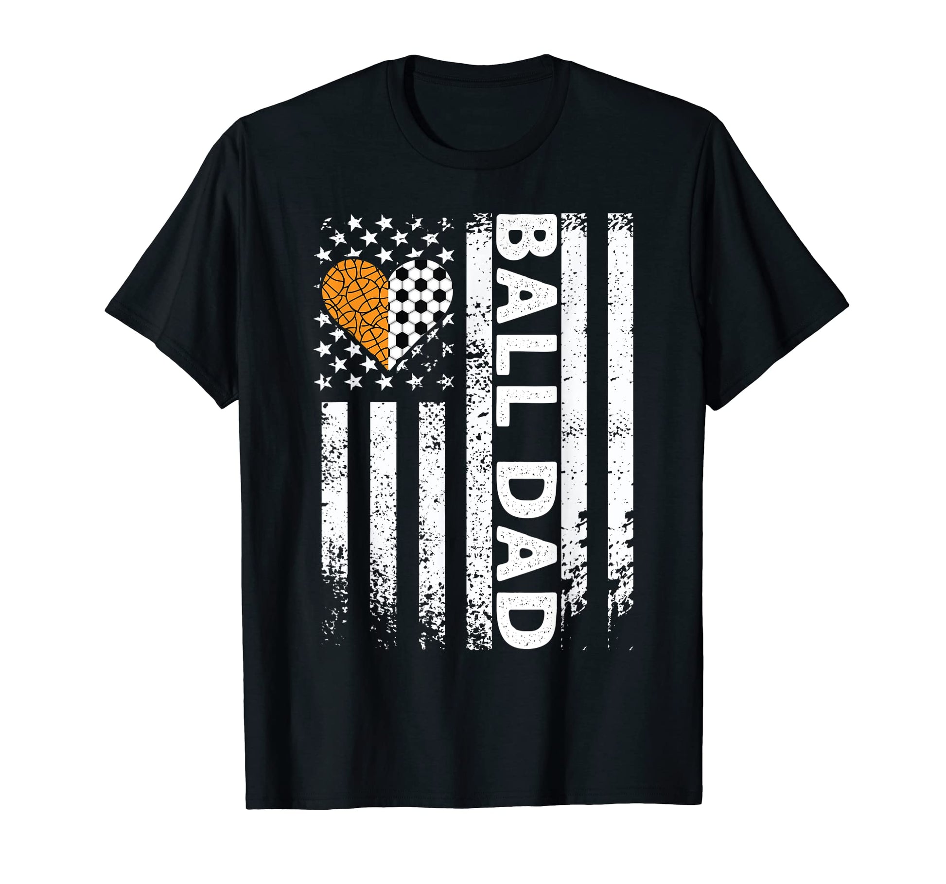 Mens Ball Dad Sport T-Shirt - Custom Art Print Men Women - T-Shirt, Sweatshirt, Hoodie
