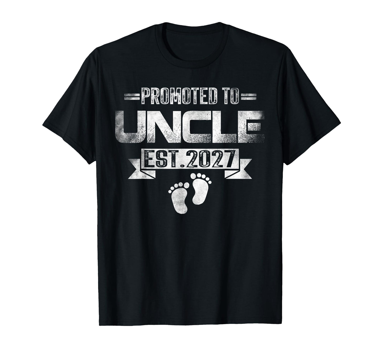 Promoted To Grandpa Est 2027 T-Shirt - Fun Novelty Design Men Women - T-Shirt, Sweatshirt, Hoodie