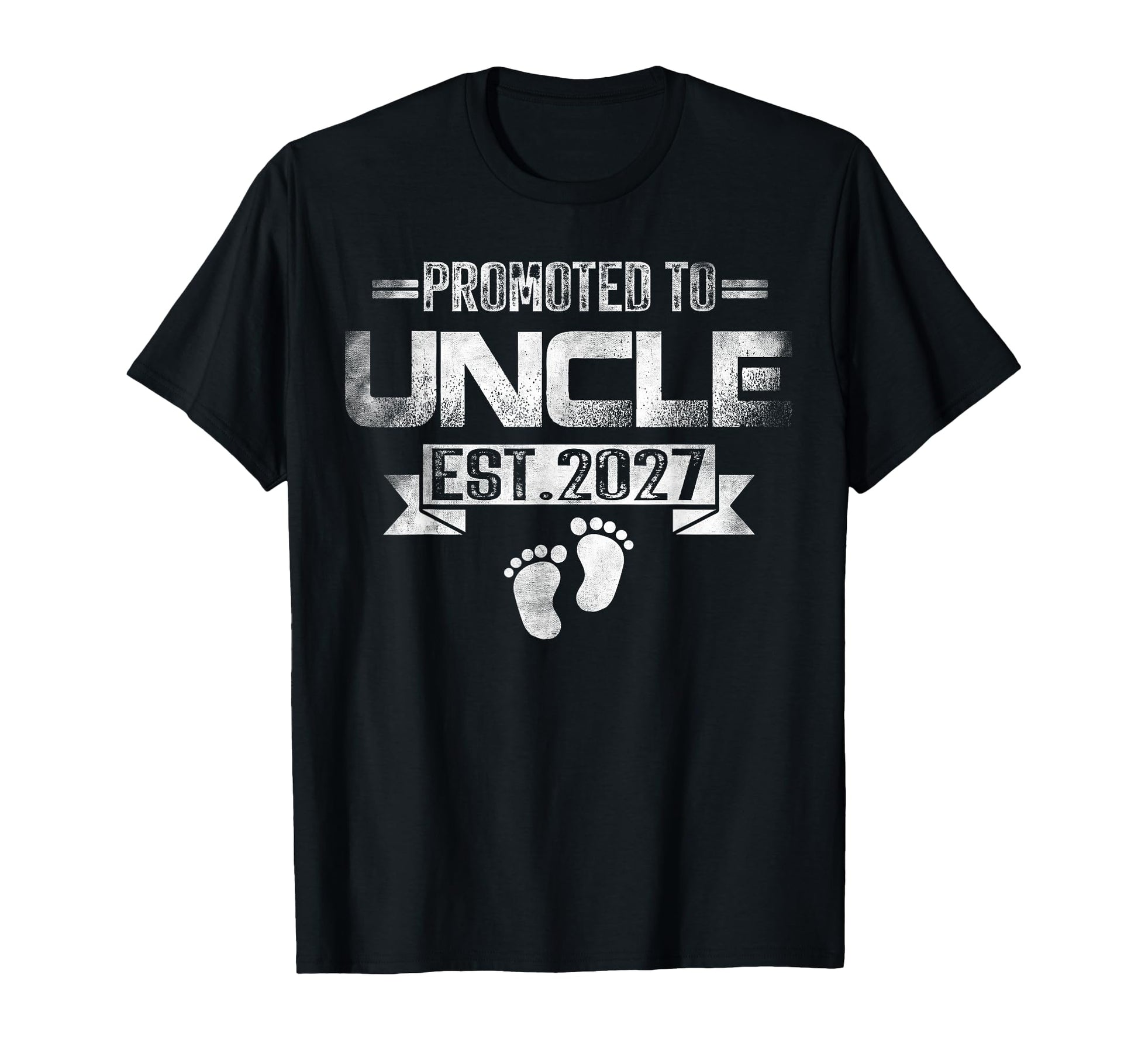 Promoted To Grandpa Est 2027 T-Shirt - Fun Novelty Design Men Women - T-Shirt, Sweatshirt, Hoodie