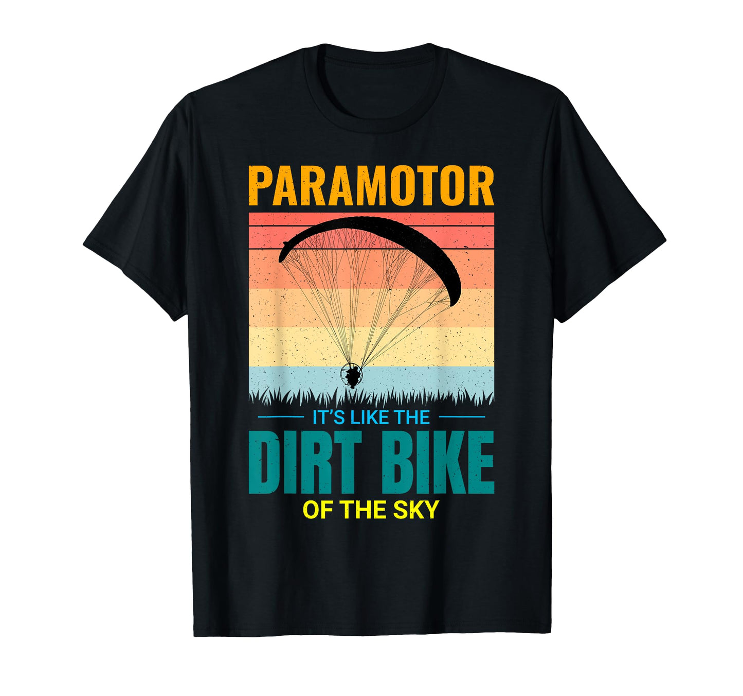 Paramotor Pilot Paramotoring Powered T-Shirt - Custom Art Print Men Women - T-Shirt, Sweatshirt, Hoodie