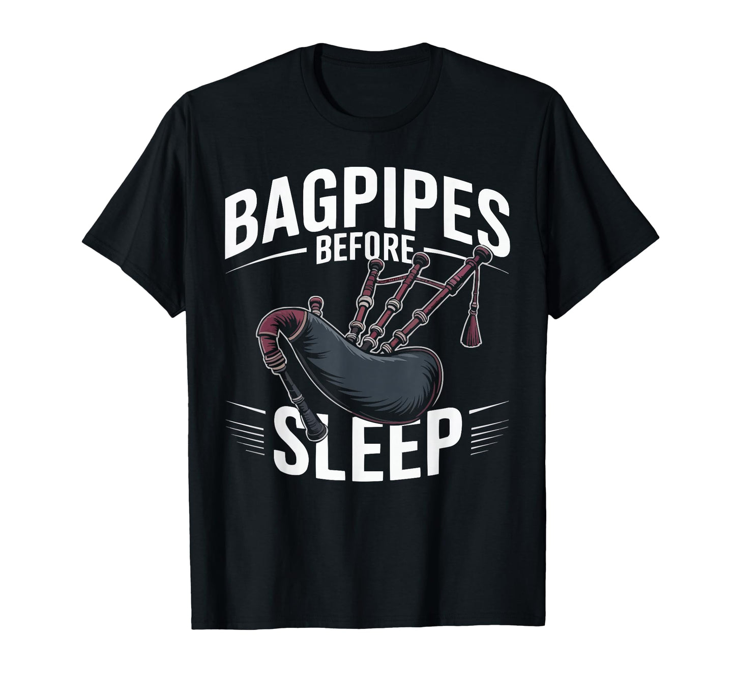 Bagpipe Player Musical Instrument T-Shirt - Trendy Graphic Men Women - T-Shirt, Sweatshirt, Hoodie