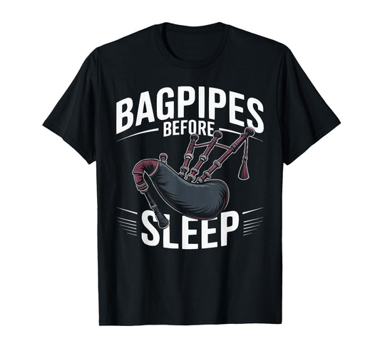 Bagpipe Player Musical Instrument T-Shirt - Trendy Graphic Men Women - T-Shirt, Sweatshirt, Hoodie