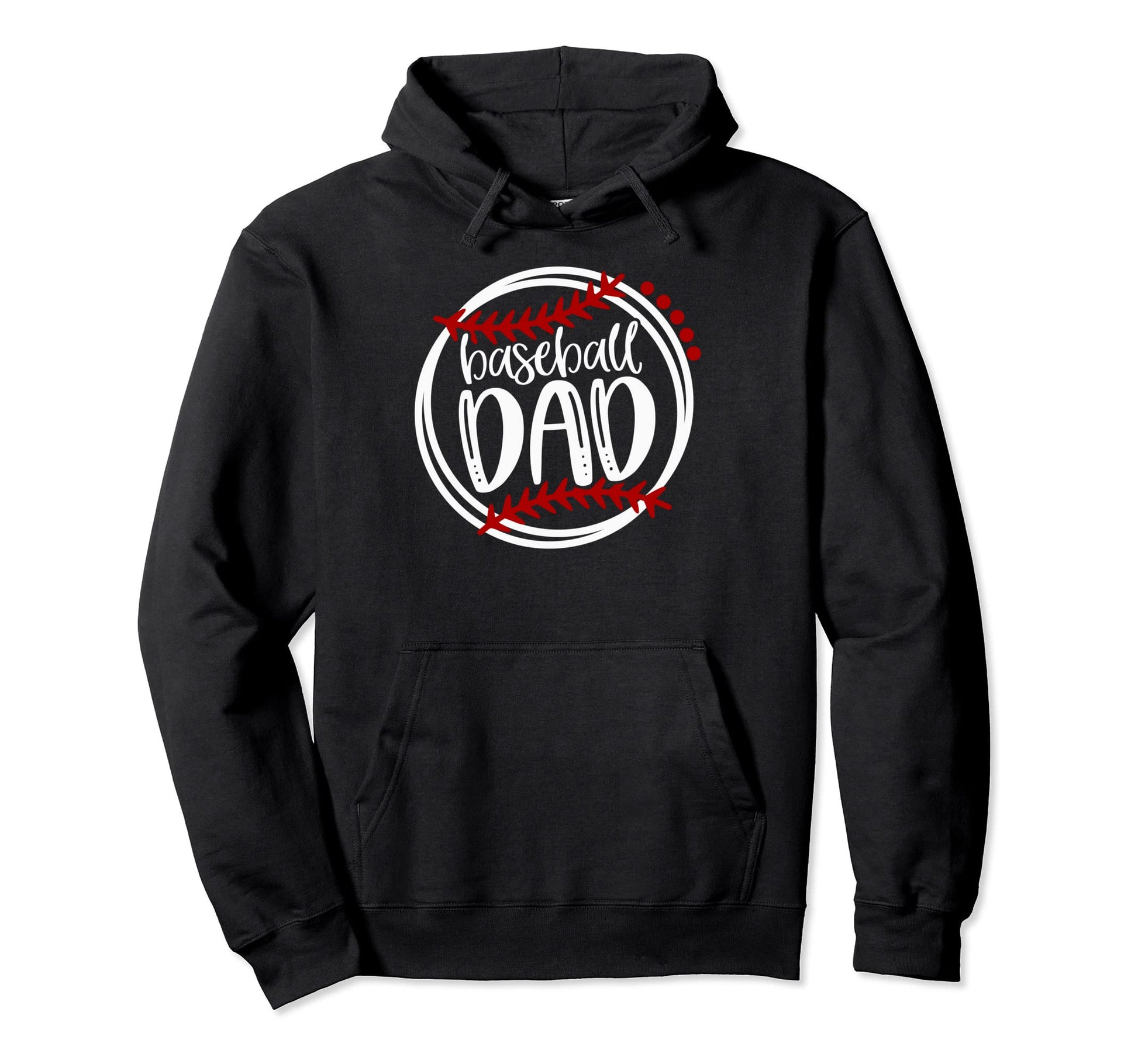 Baseball Dad Family Baseball Hoodie - Novelty Apparel Men Women - T-Shirt, Sweatshirt, Hoodie
