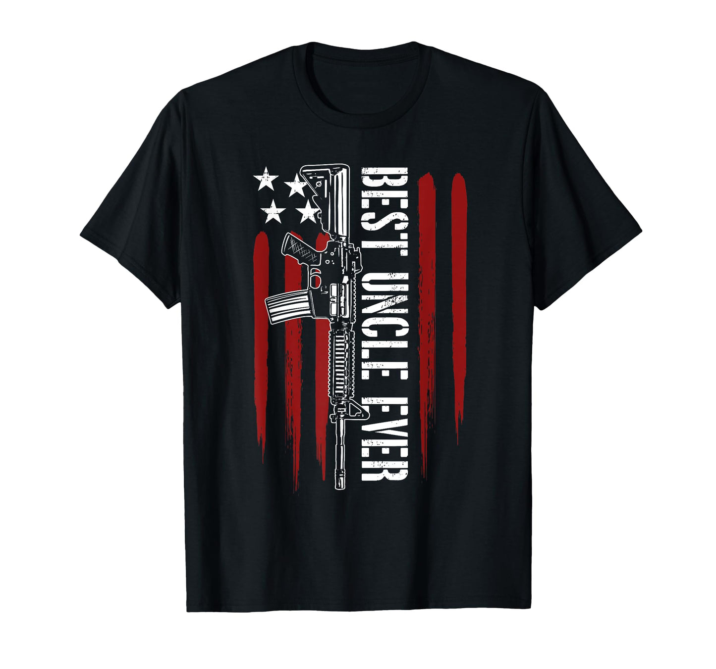 Best Uncle Ever Gun Rights Ar 15 T-Shirt - Fun Novelty Design for Adults - T-Shirt, Sweatshirt, Hoodie
