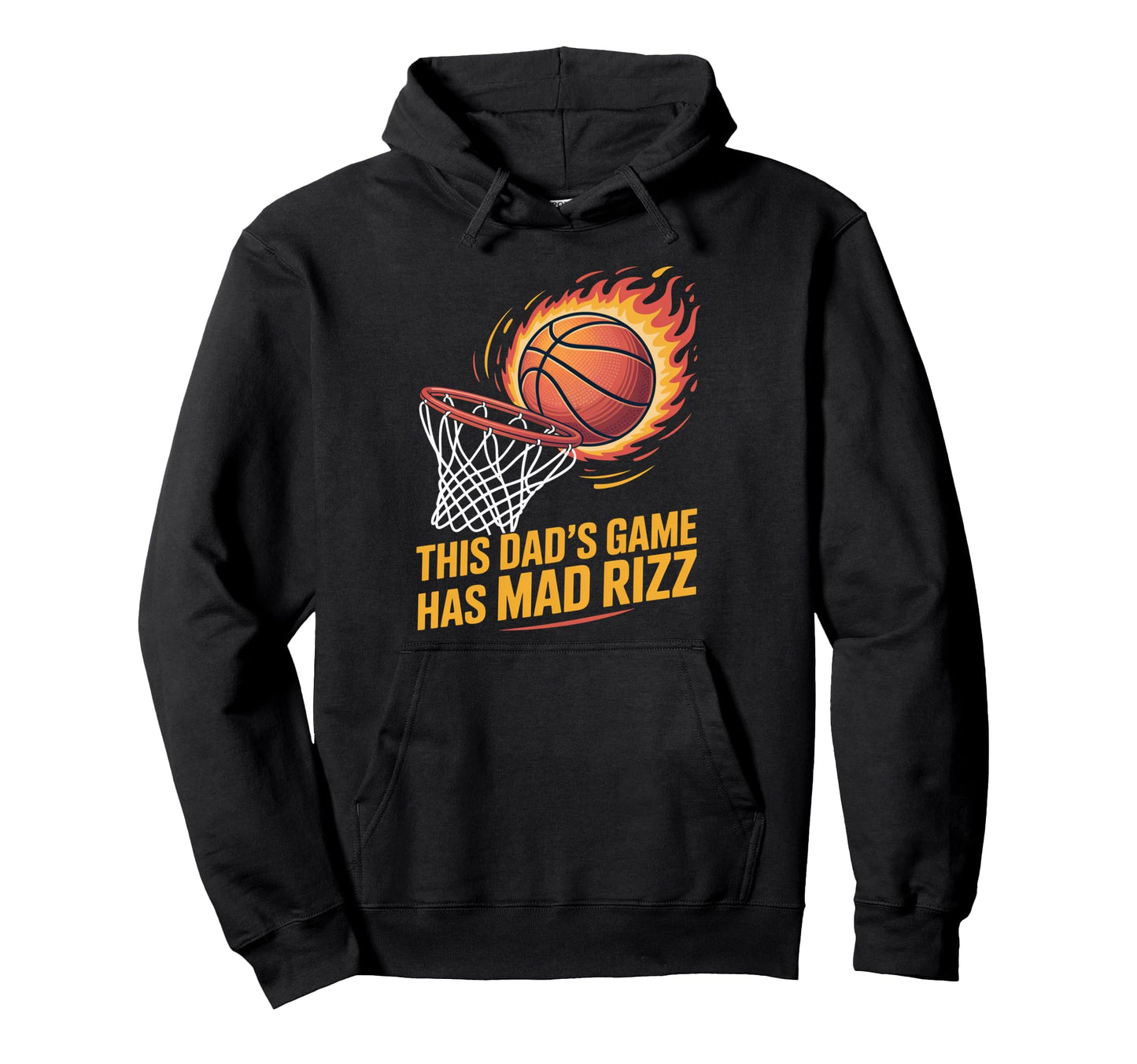 This Dads Game Has Mad Rizz Sigma Dad Hoodie - Aesthetic Graphic Men Women - T-Shirt, Sweatshirt, Hoodie