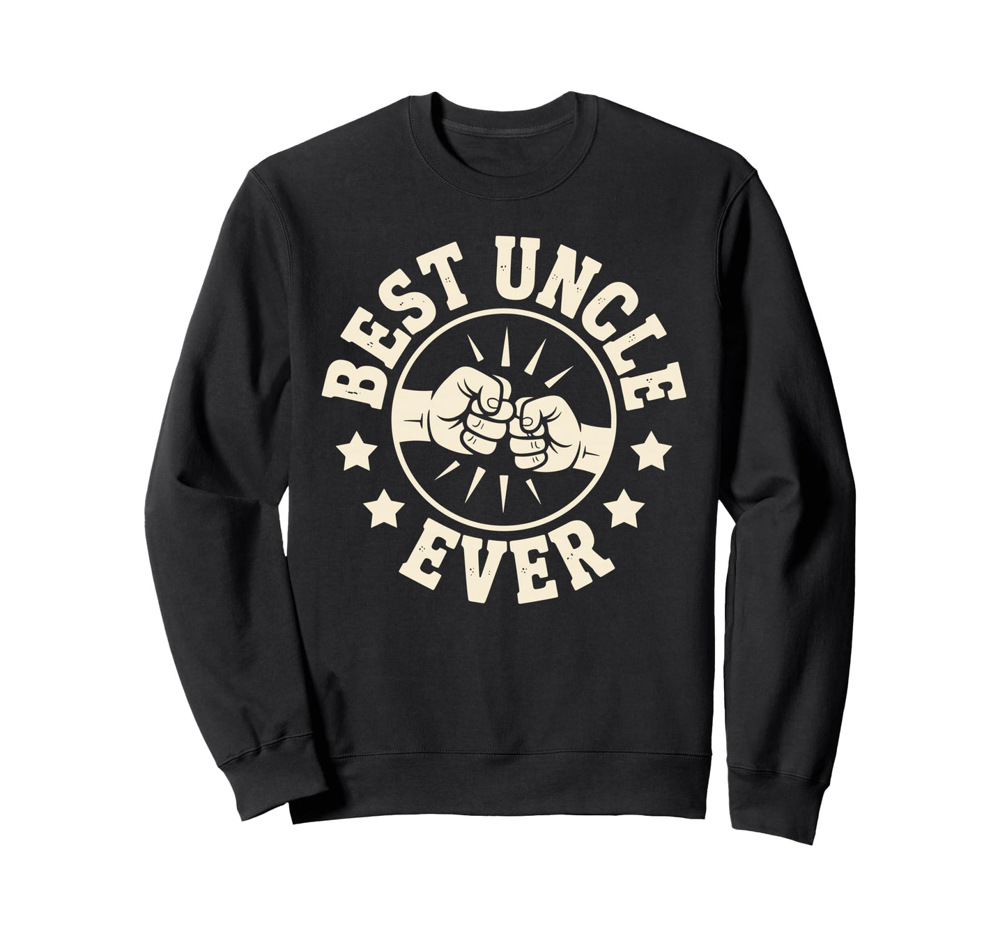Uncle Uncle New Uncle Promoted To Sweatshirt - Trendy Graphic for Adults - T-Shirt, Sweatshirt, Hoodie