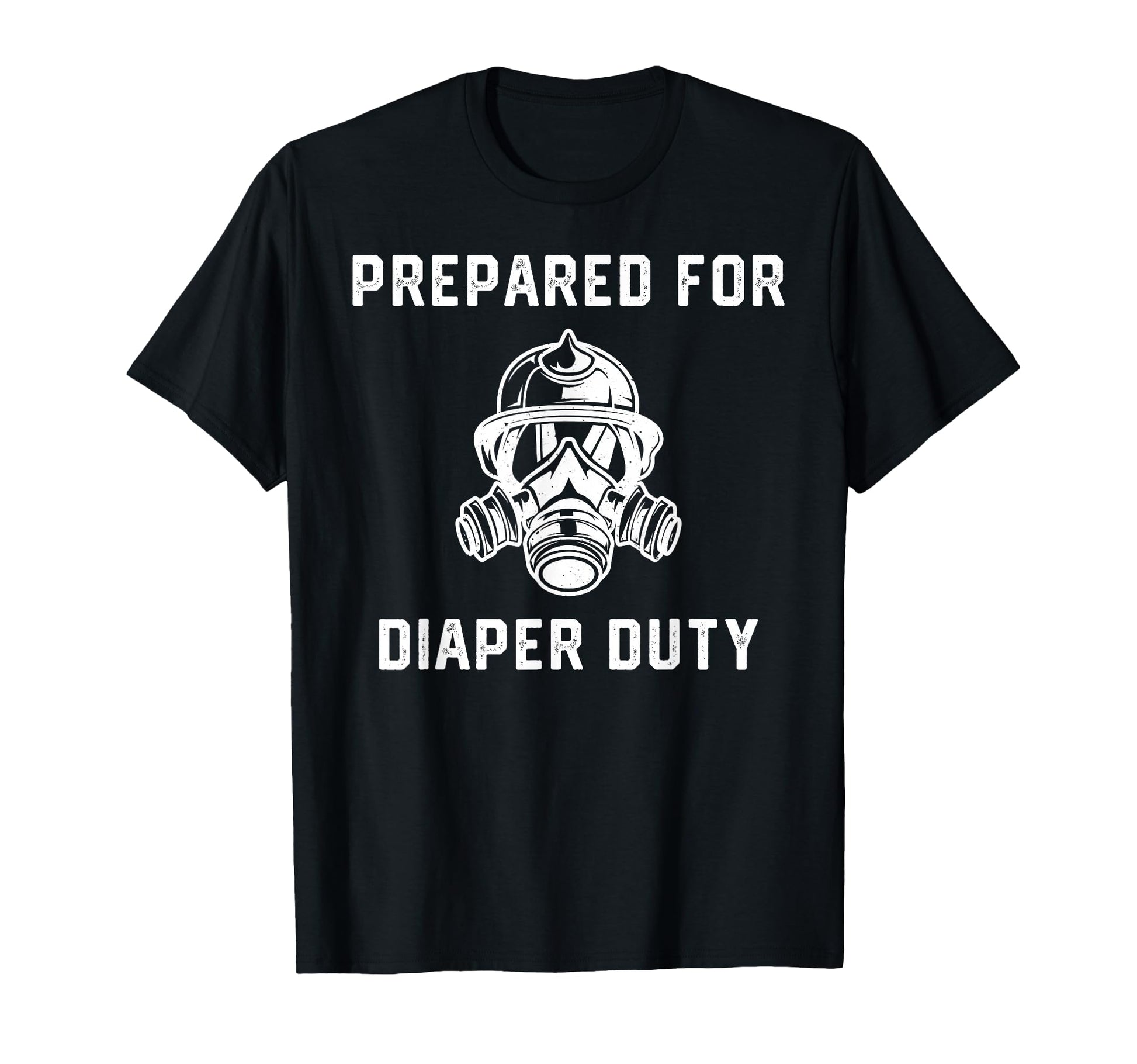 Funny Firefighter New Dad Promoted Daddy T-Shirt - Custom Art Print Unisex - T-Shirt, Sweatshirt, Hoodie