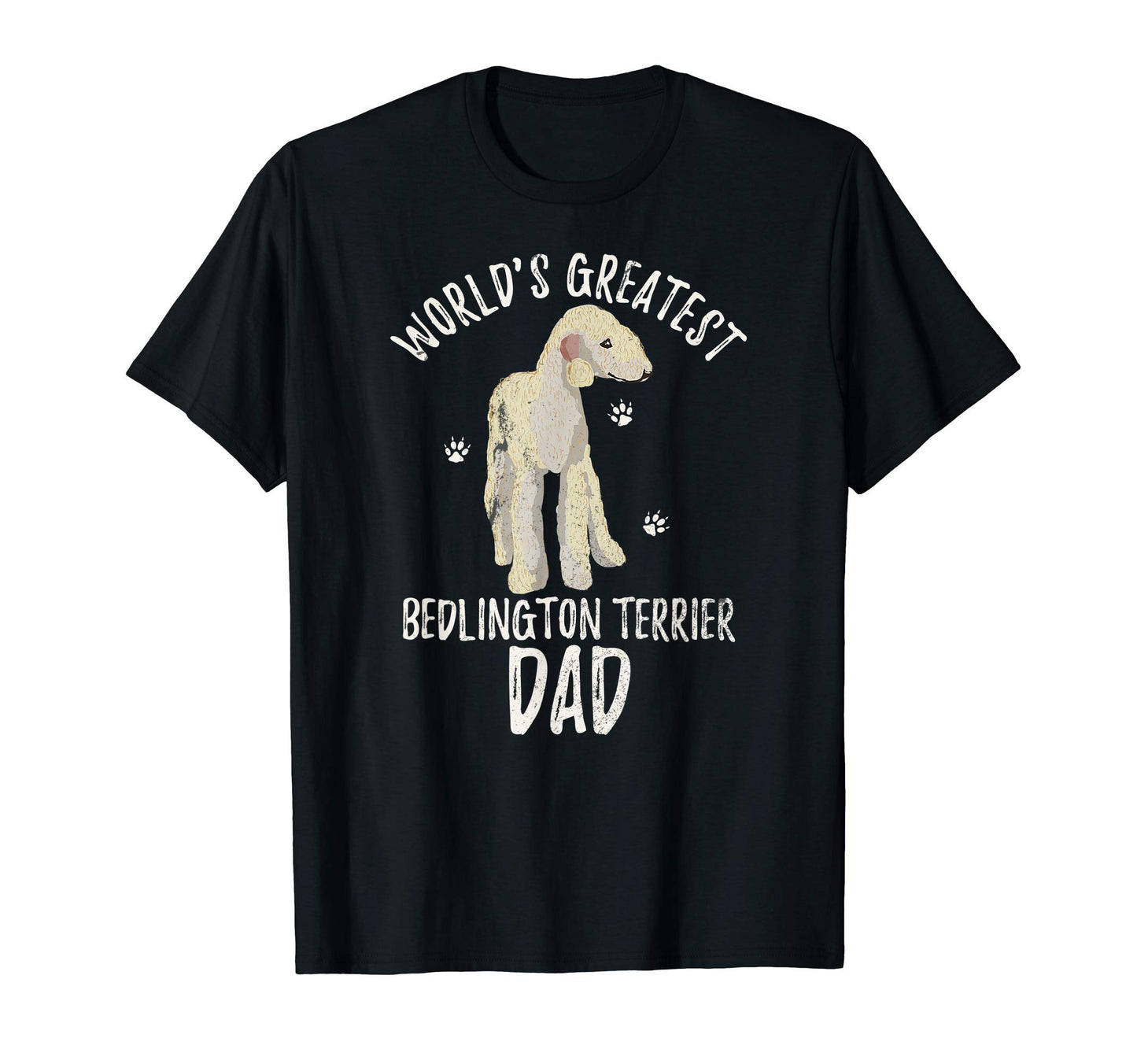 Worlds Greatest Bedlington Terrier T-Shirt - Novelty Apparel for Adults - T-Shirt, Sweatshirt, Hoodie