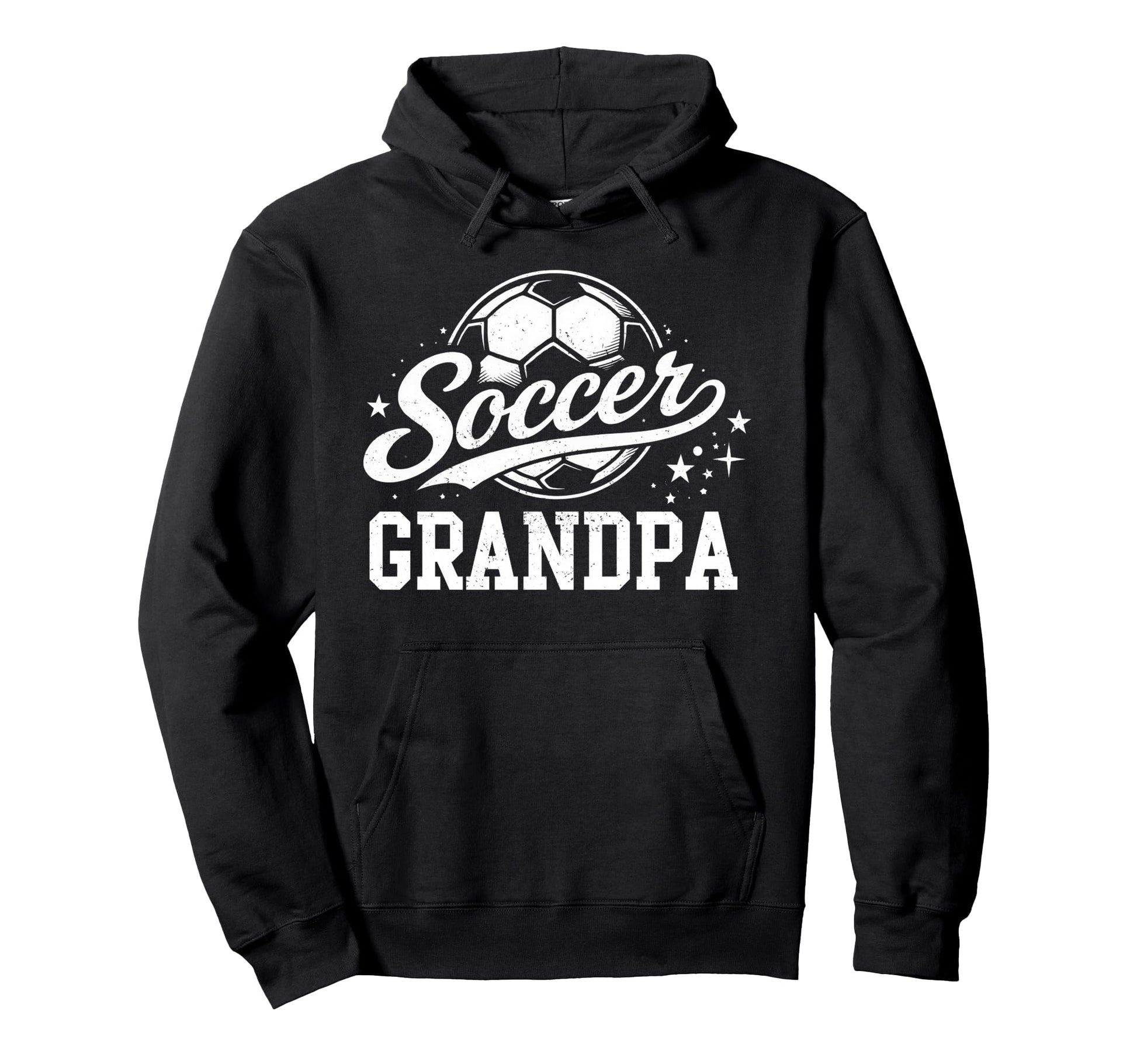 Soccer Grandpa Family Matching Hoodie - Fun Novelty Design for Adults - T-Shirt, Sweatshirt, Hoodie