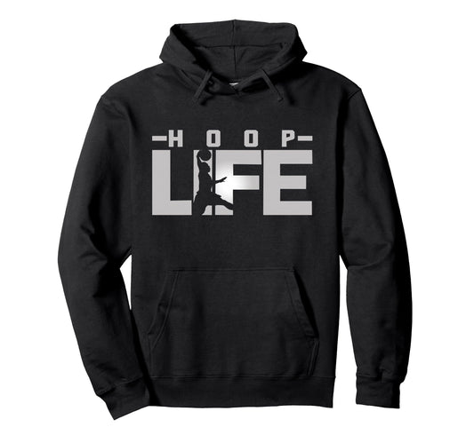 Basketball Hoops Sports Bball Coach Hoodie - Custom Art Print for Adults - T-Shirt, Sweatshirt, Hoodie