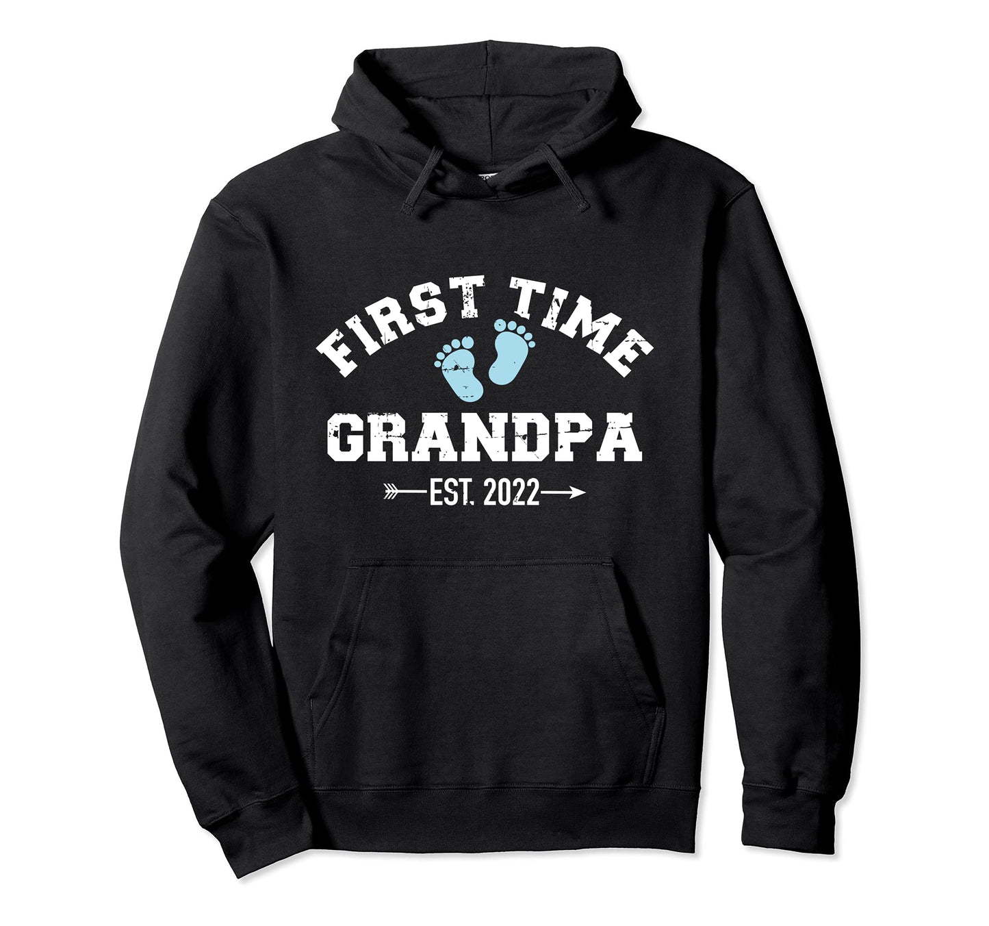 First Time Grandpa 2022 Grandfather To Hoodie - Custom Art Print Men Women - T-Shirt, Sweatshirt, Hoodie