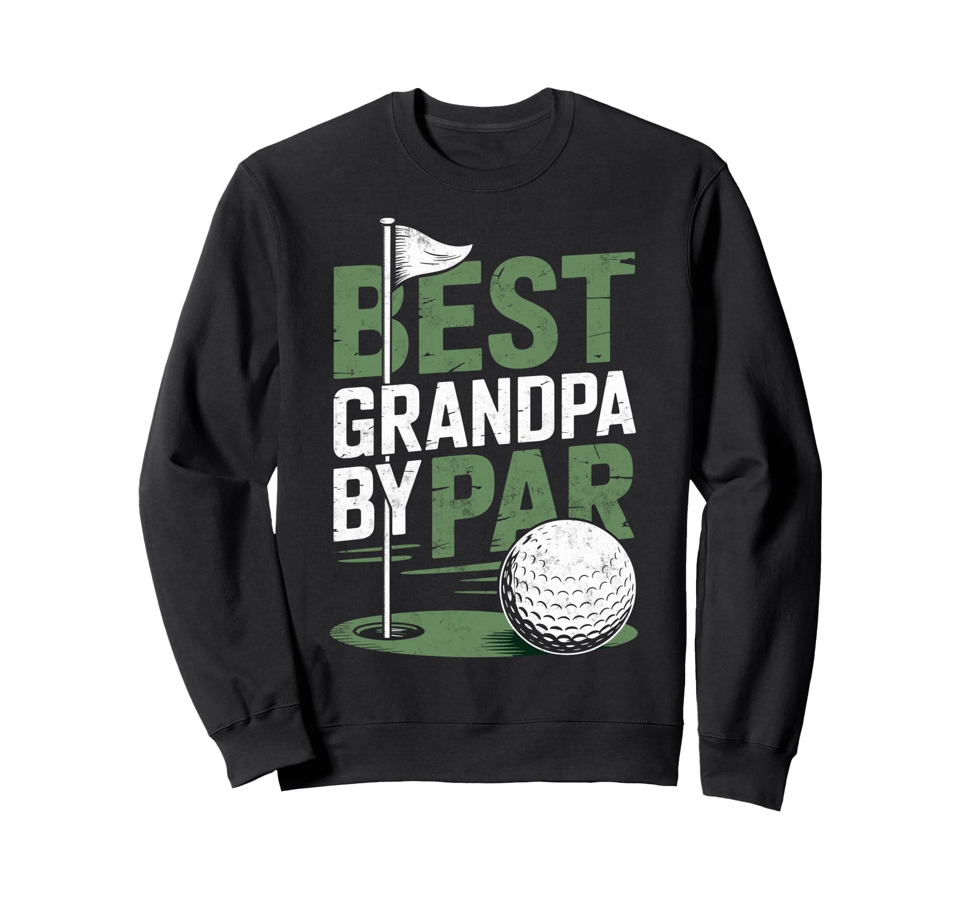 Best Grandpa Par Golf Player Golfer Sweatshirt - Custom Art Print Unisex - T-Shirt, Sweatshirt, Hoodie