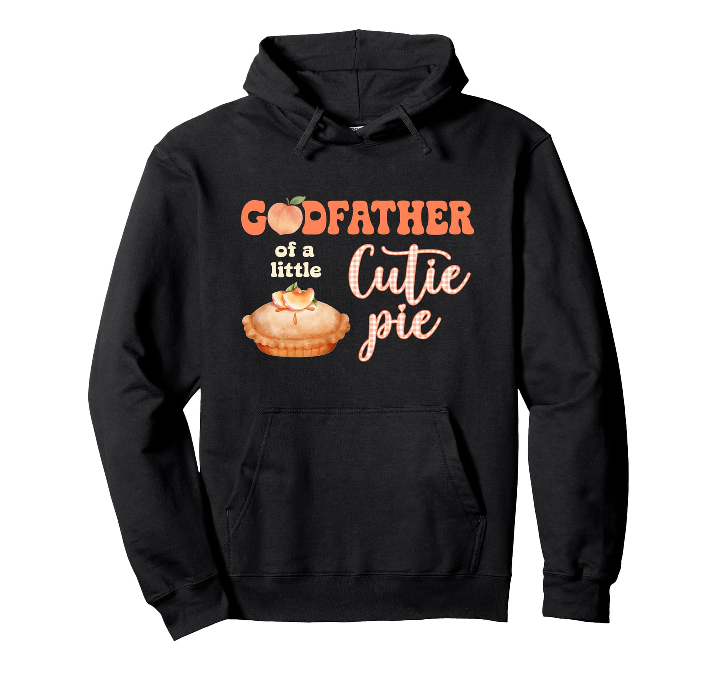 Godfather Little Cutie Peach Pie Bow Hoodie - Novelty Apparel Men Women - T-Shirt, Sweatshirt, Hoodie