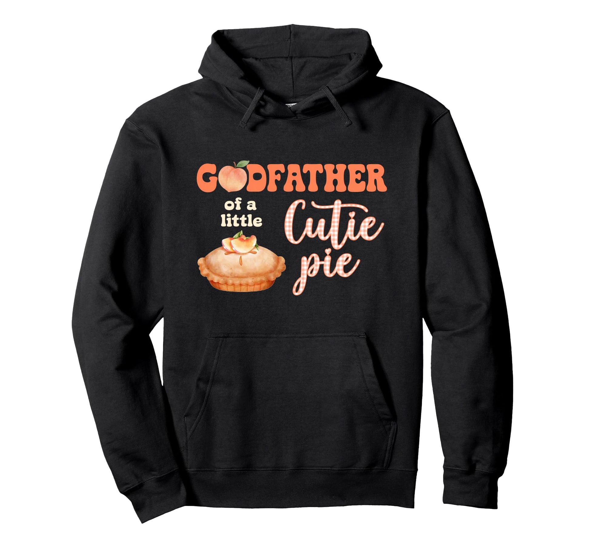 Godfather Little Cutie Peach Pie Bow Hoodie - Novelty Apparel Men Women - T-Shirt, Sweatshirt, Hoodie