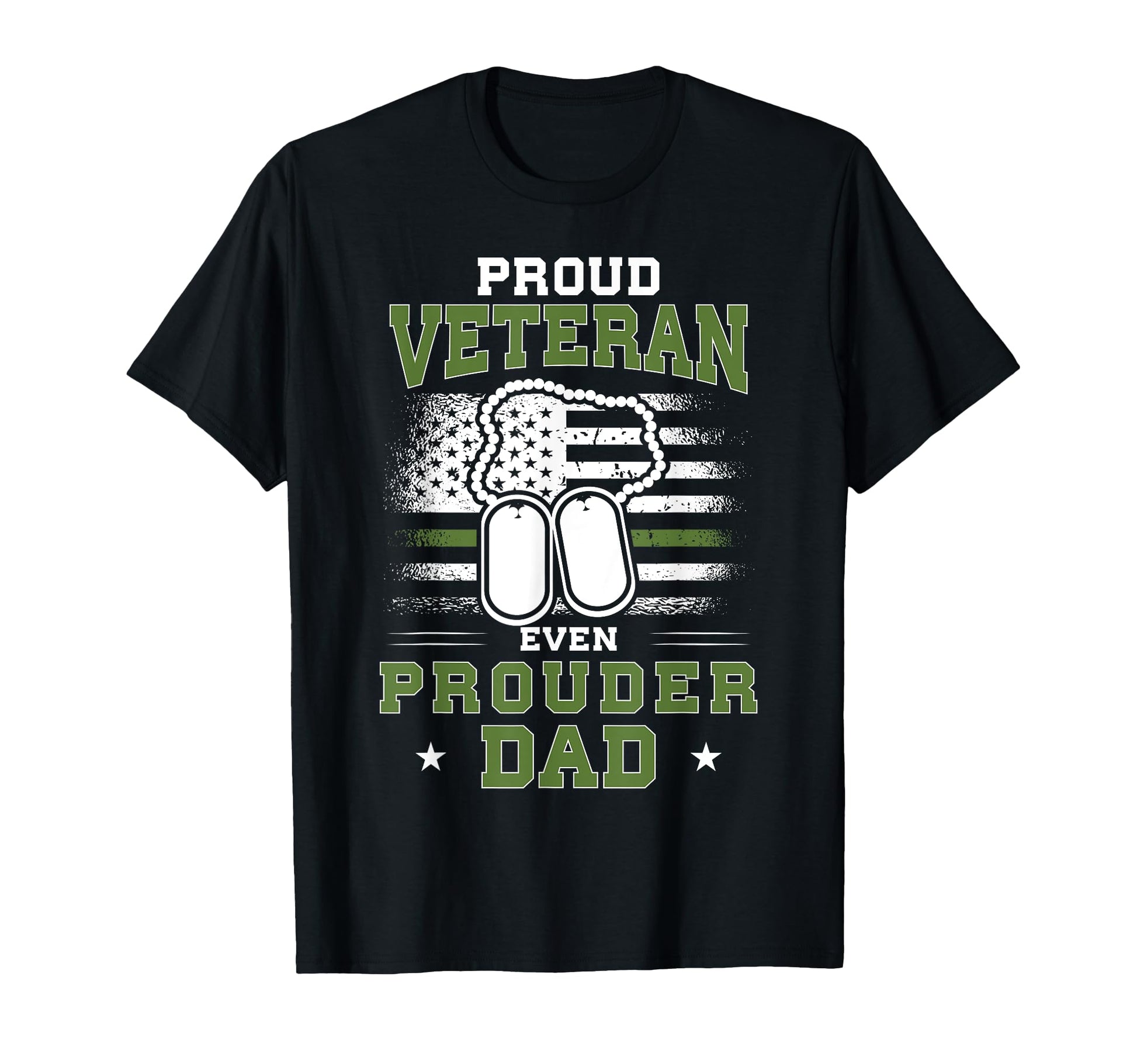 Proud Veteran Dad Patriotic Military T-Shirt - Aesthetic Graphic Unisex - T-Shirt, Sweatshirt, Hoodie