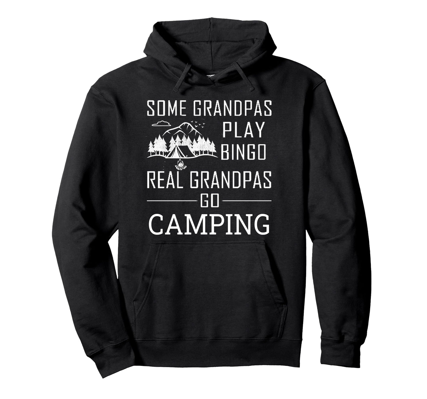 Some Grandpas Play Bingo Real Grandpas Hoodie - Unique Graphic Men Women - T-Shirt, Sweatshirt, Hoodie