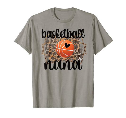 Basketball Nana Grandma Nana T-Shirt - Unique Graphic for Adults - T-Shirt, Sweatshirt, Hoodie