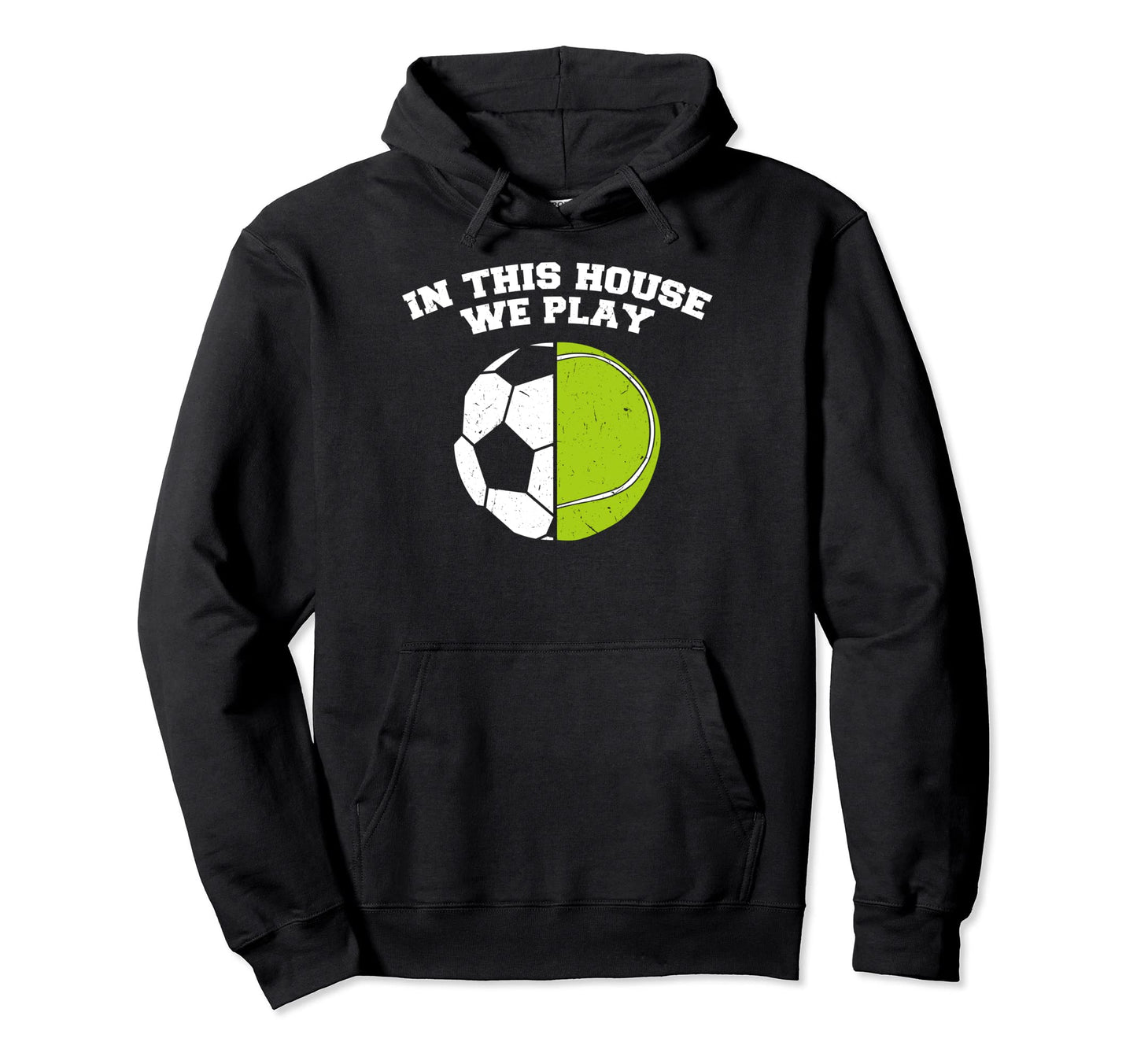 Ballers We Play Ball Mom Dad Tennis Hoodie - Minimalist Print for Adults - T-Shirt, Sweatshirt, Hoodie