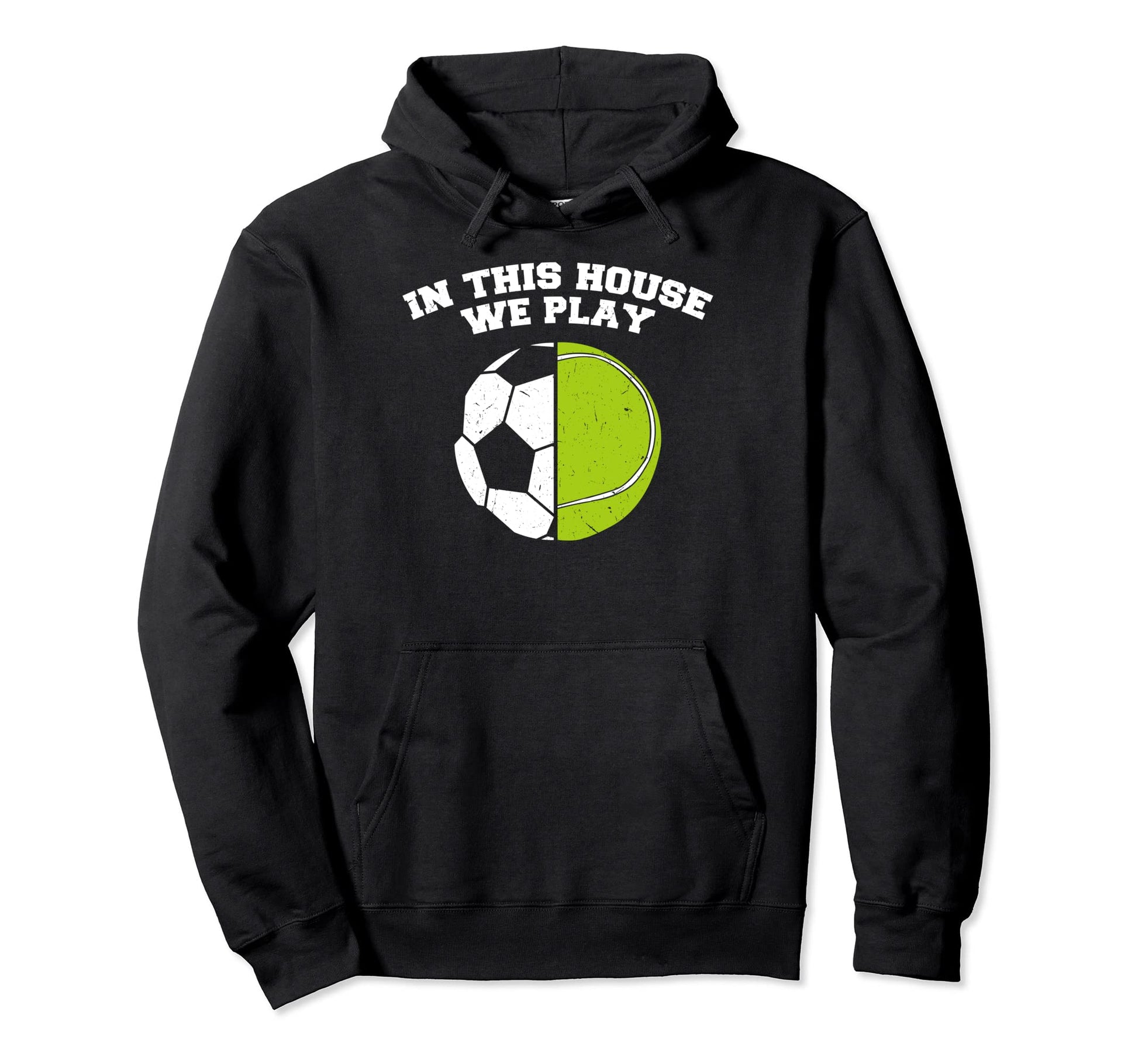Ballers We Play Ball Mom Dad Tennis Hoodie - Minimalist Print for Adults - T-Shirt, Sweatshirt, Hoodie