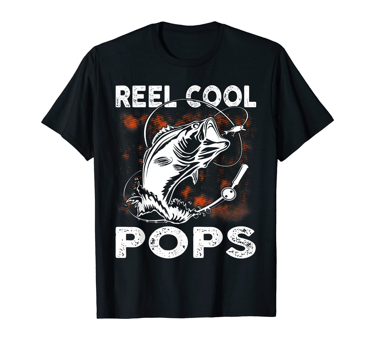 Reel Pops Fishing Birthday Fathers Day T-Shirt - Minimalist Print Unisex - T-Shirt, Sweatshirt, Hoodie